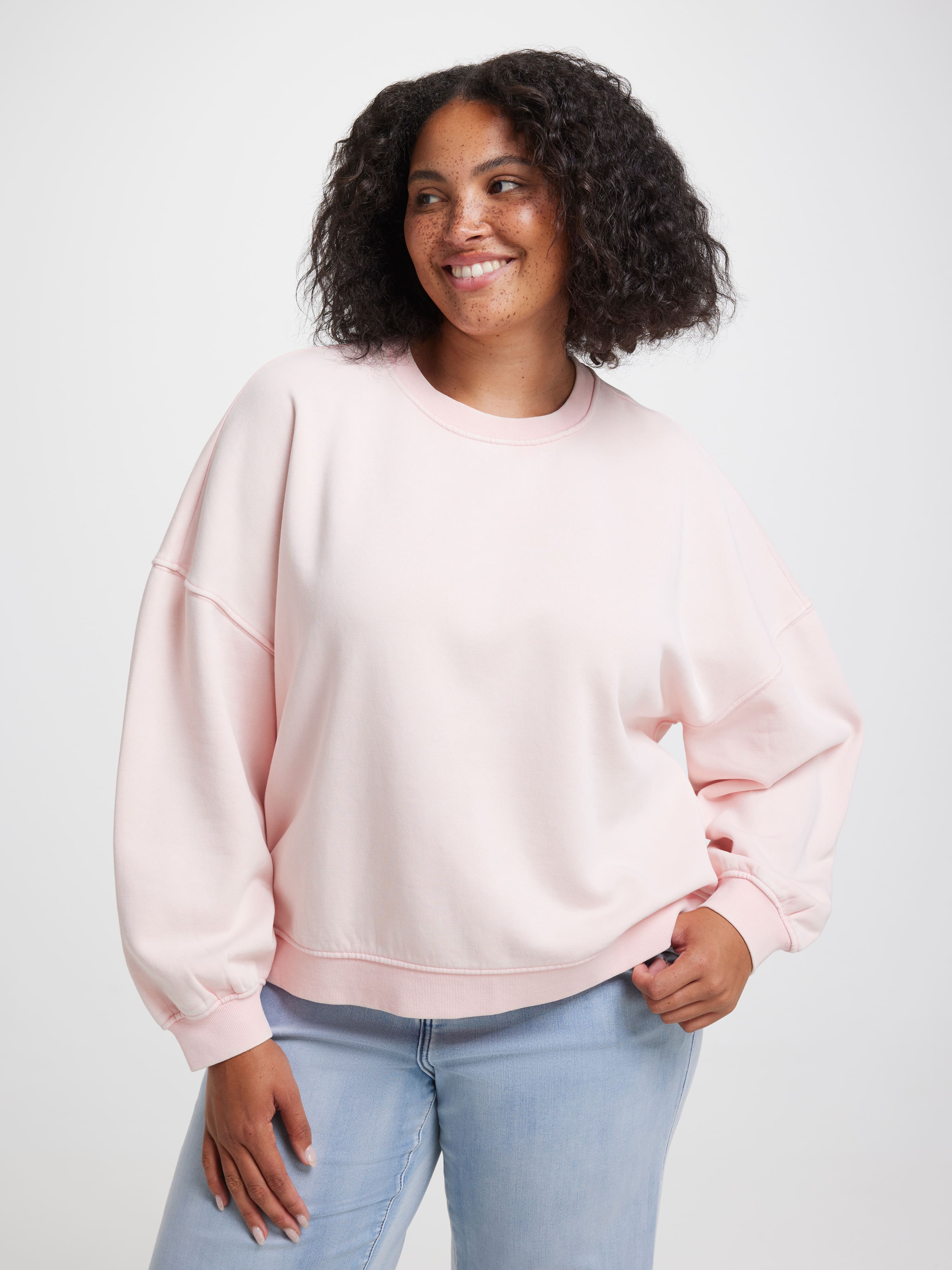 Curve Signature Overdyed Sweat