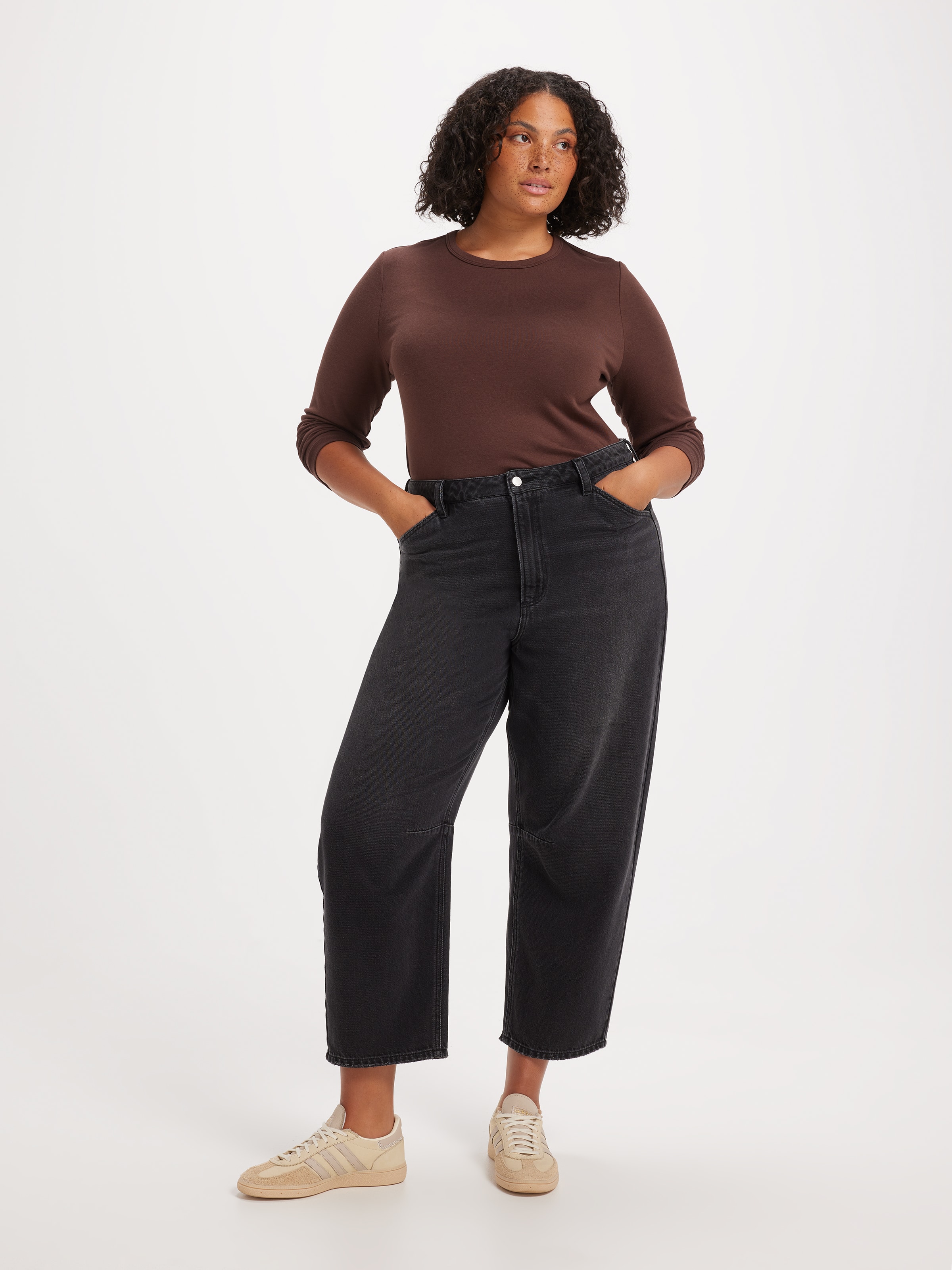 Curve Super Soft Modal Blend Long Sleeve Top