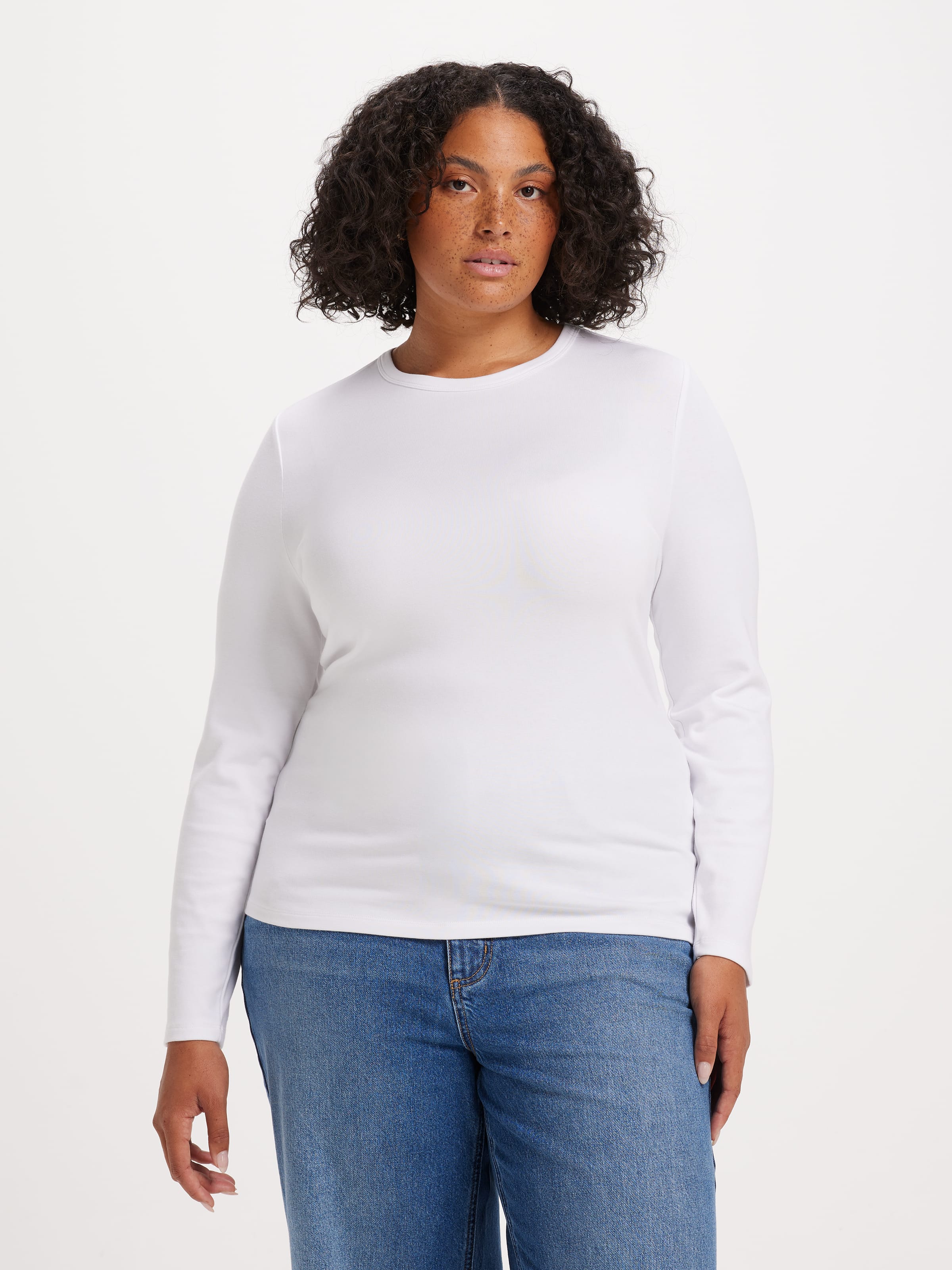 Curve Super Soft Modal Blend Long Sleeve Top