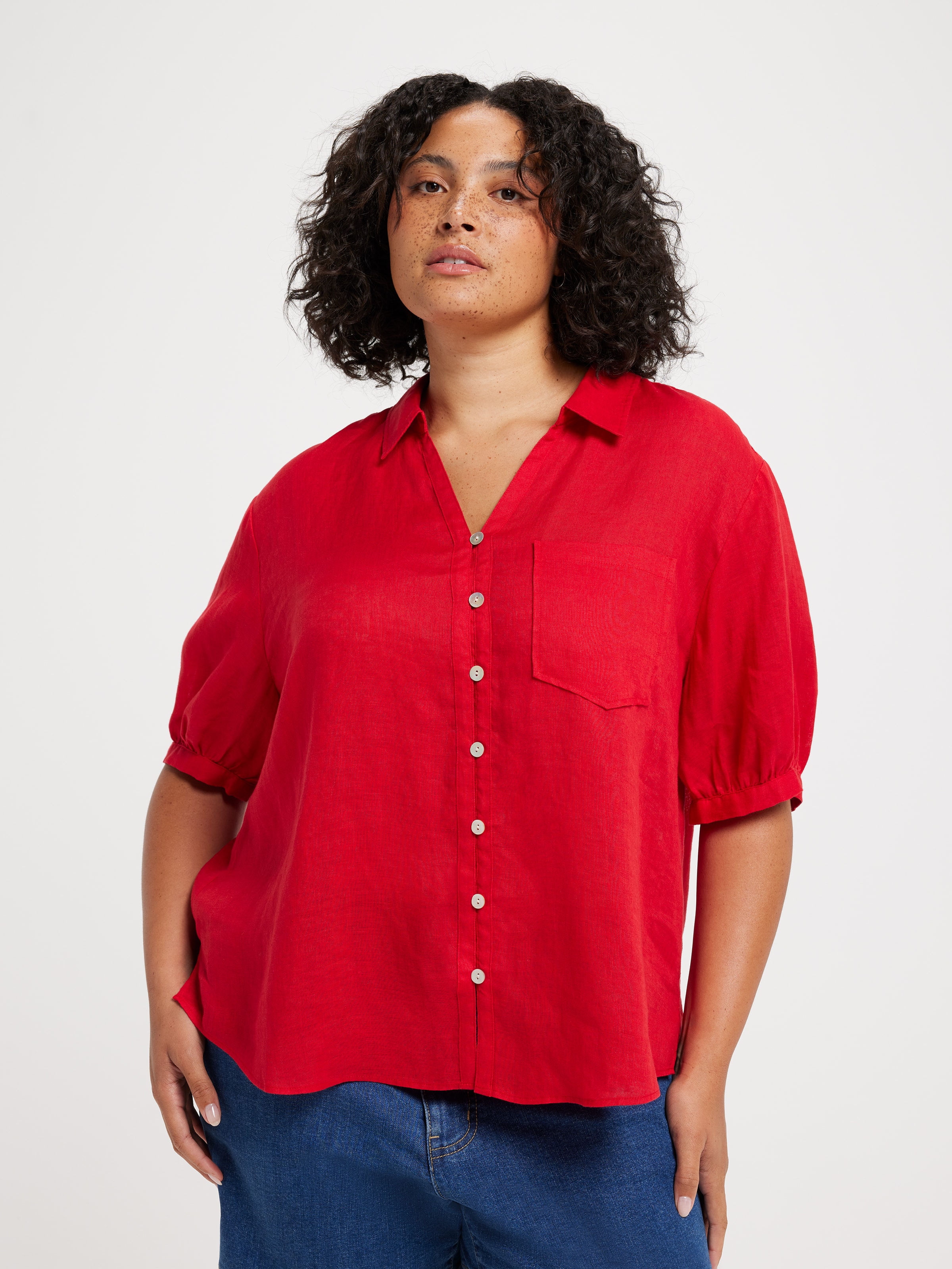 Curve Tyra Short Sleeve Shirt