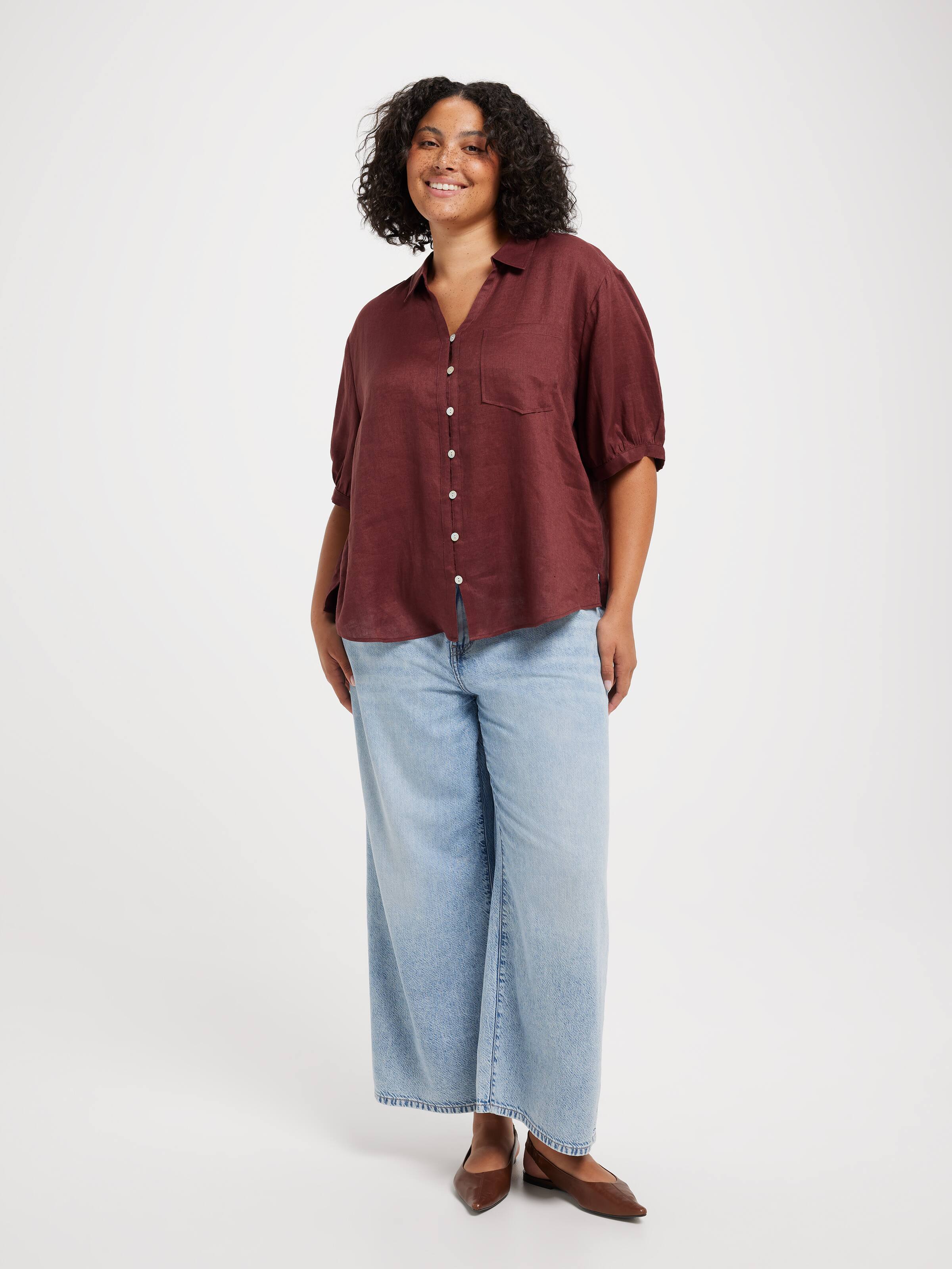 Curve Tyra Short Sleeve Shirt