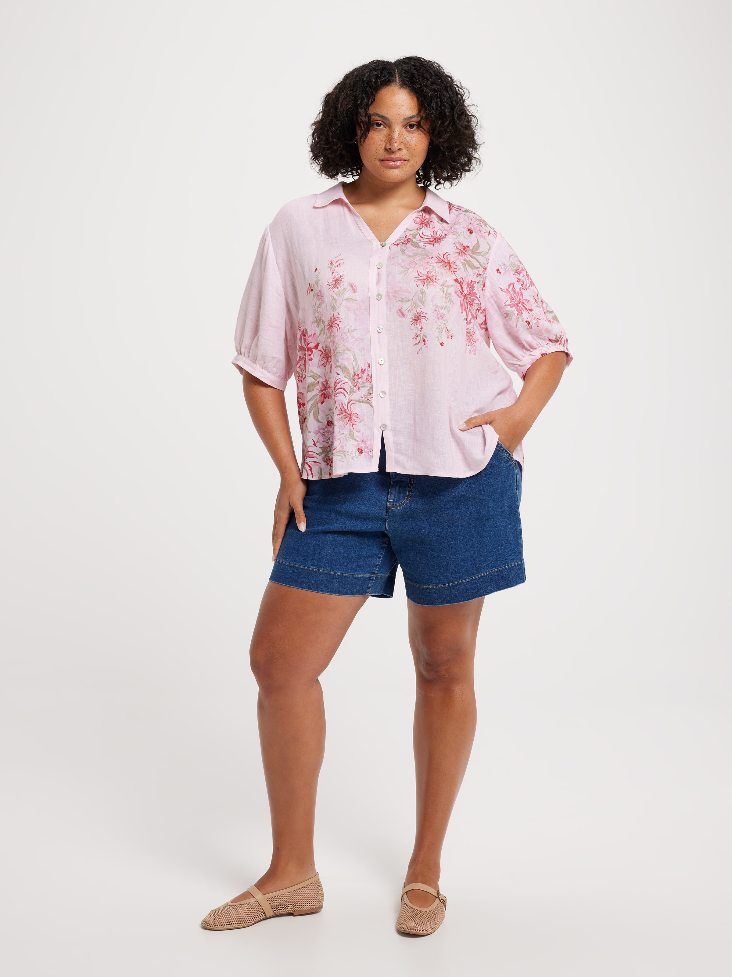 Curve Tyra Short Sleeve Shirt