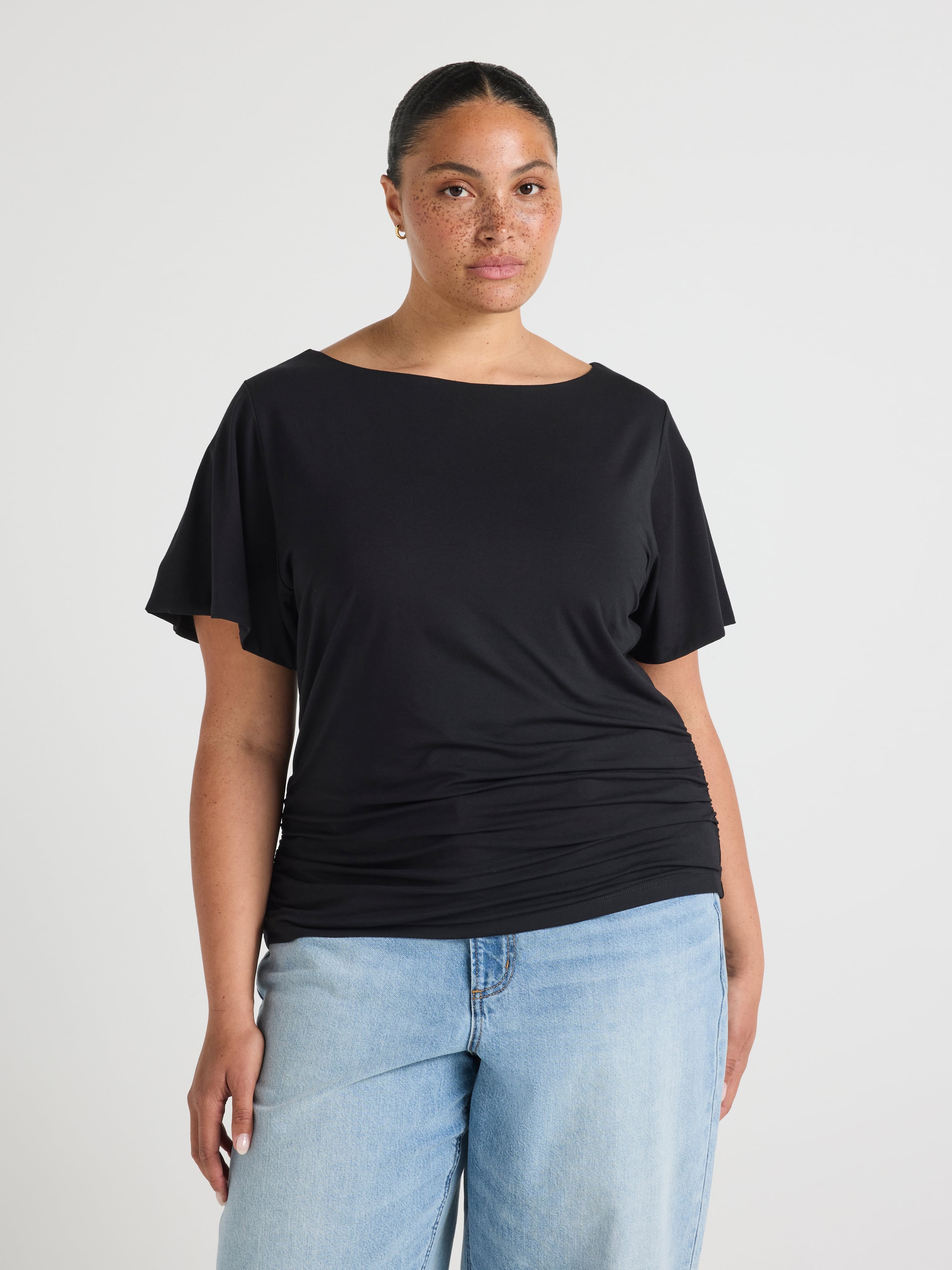 Curve Rosie Rouched Top