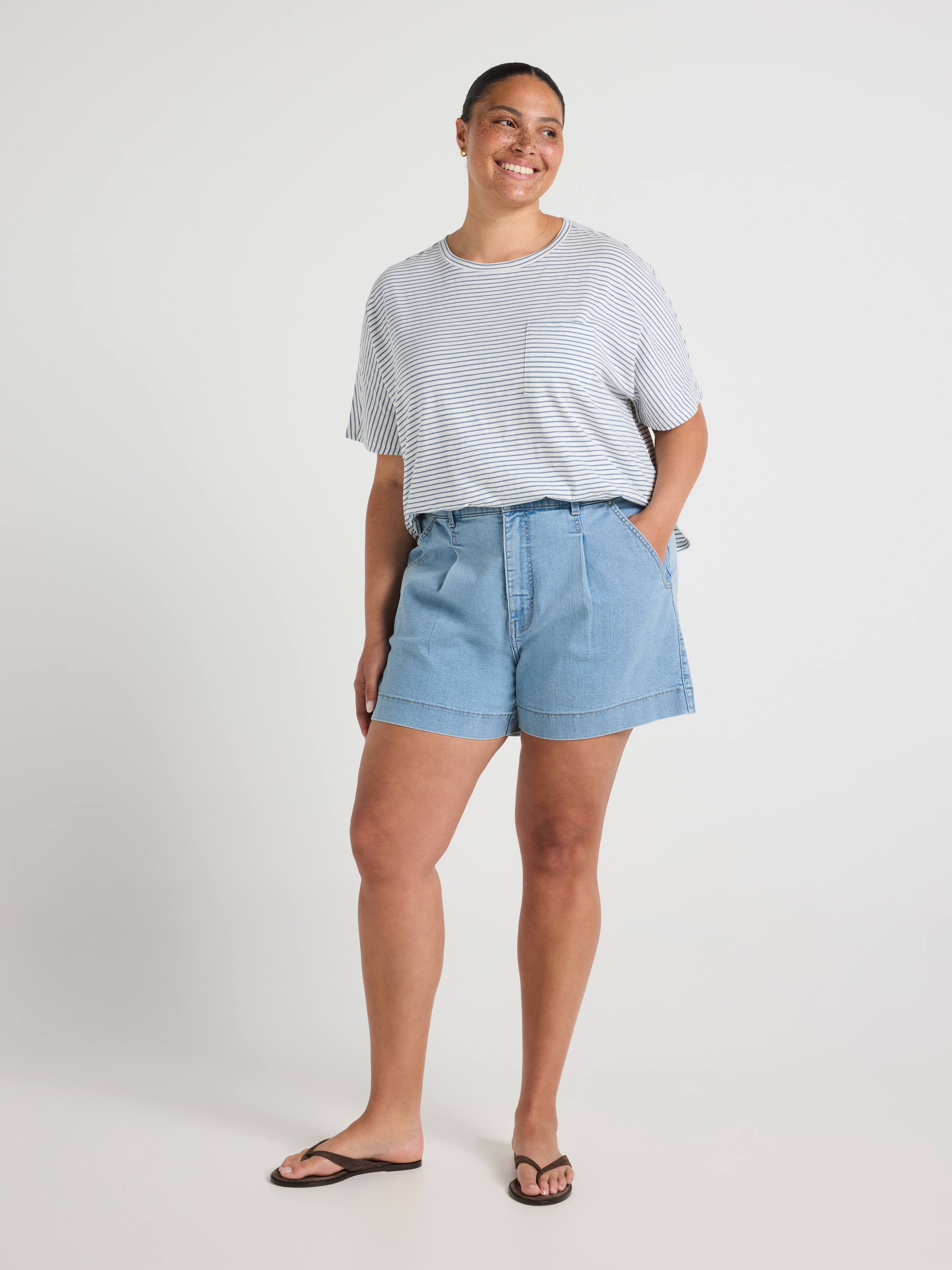Curve Batwing Slub Tee