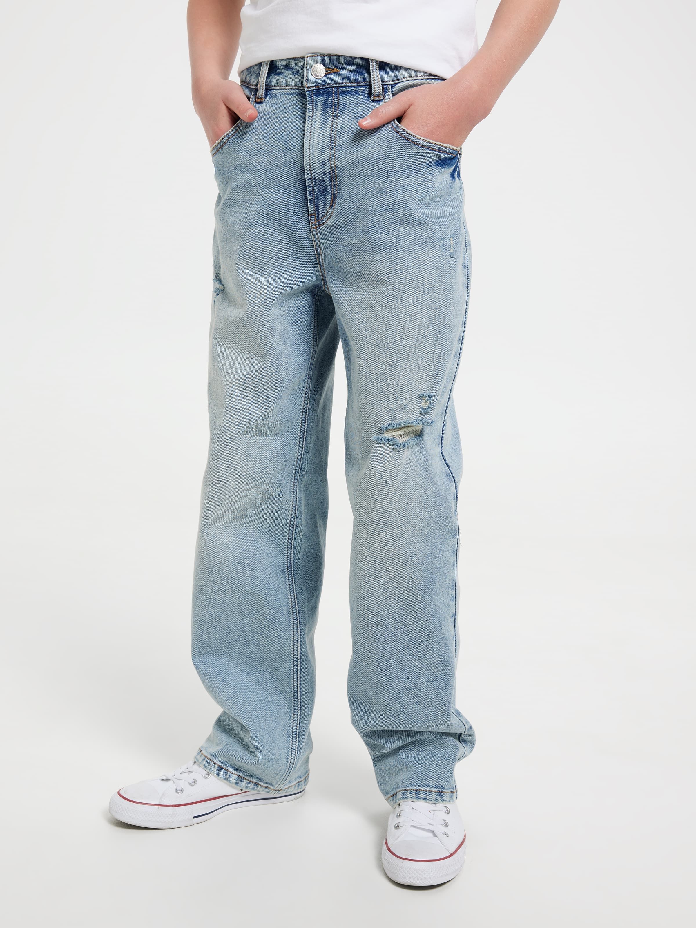Boys Relaxed Baggy Jean
