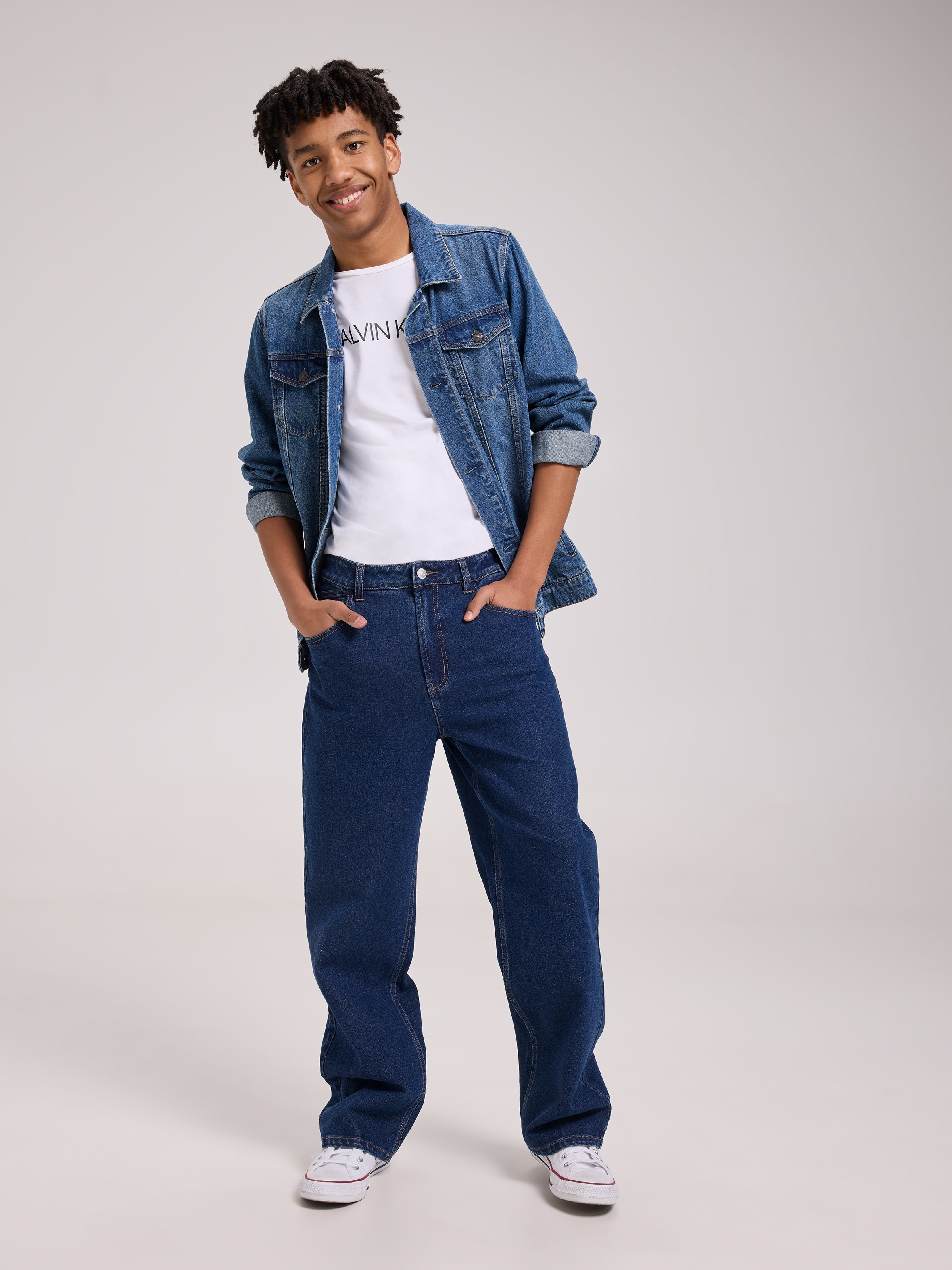 Boys Relaxed Baggy Jean