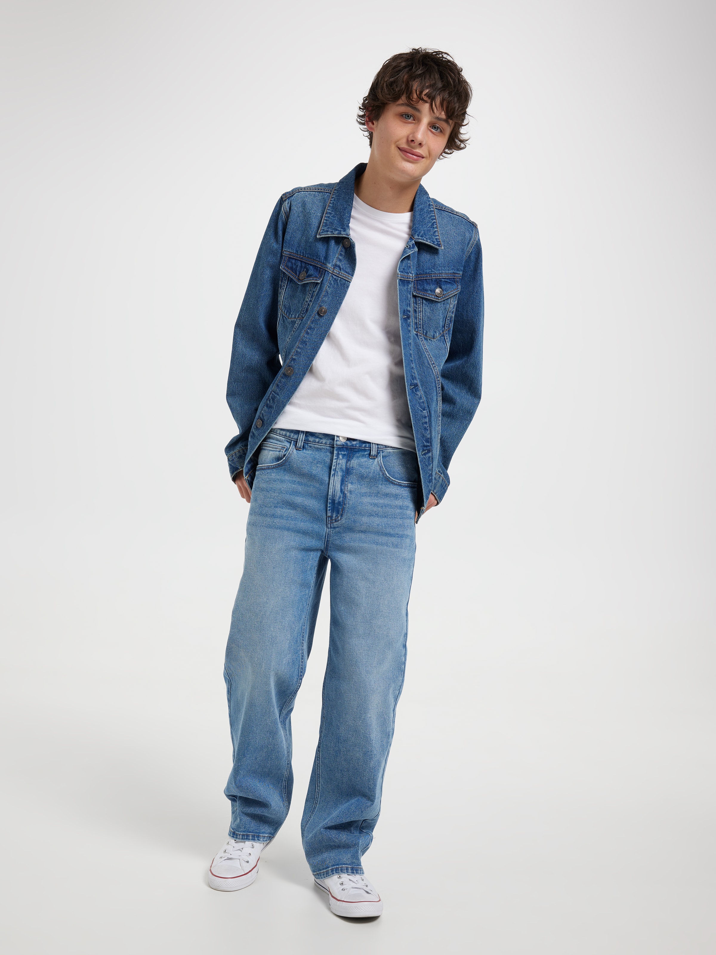 Boys Relaxed Baggy Jean
