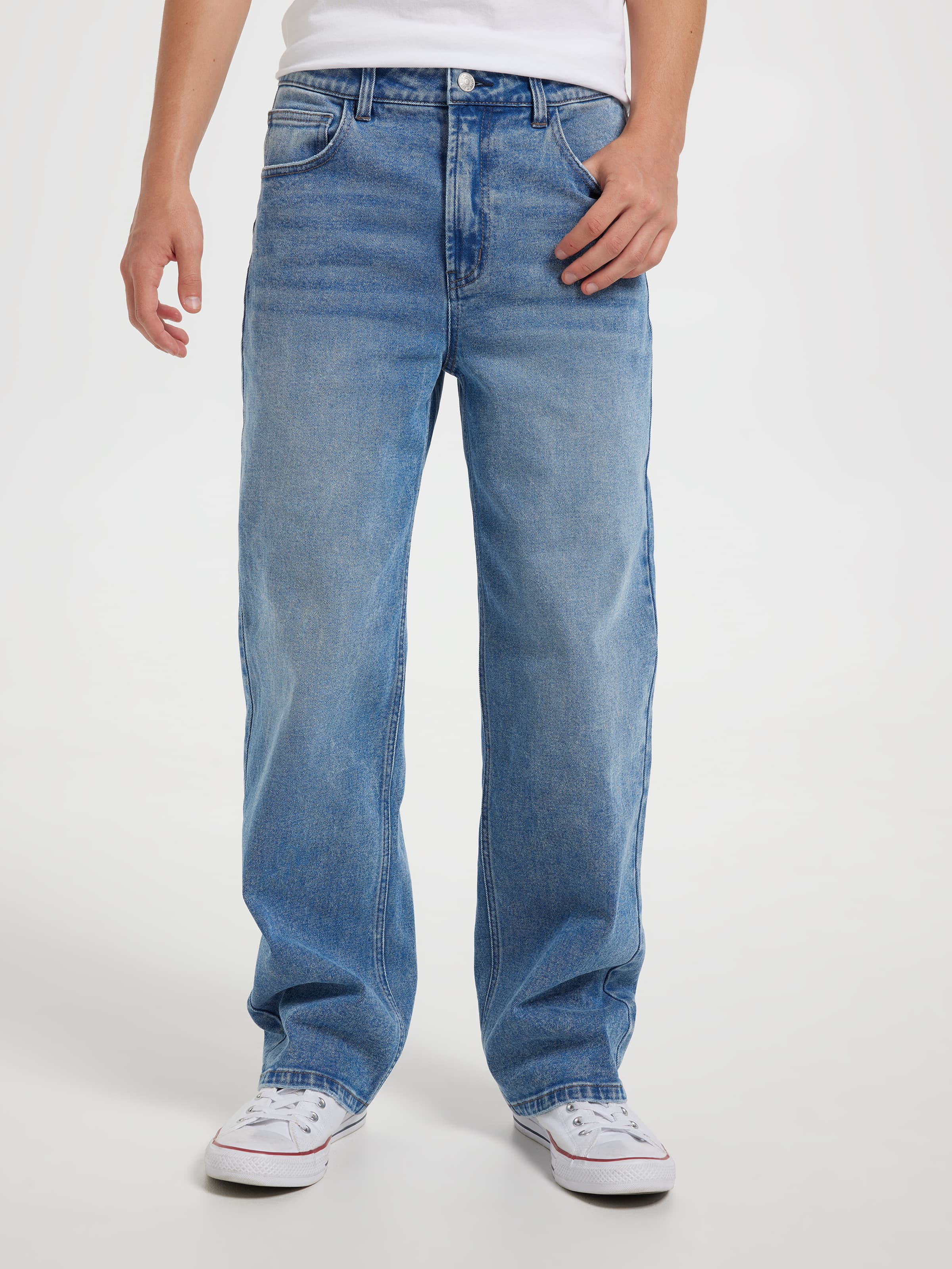 Boys Relaxed Baggy Jean