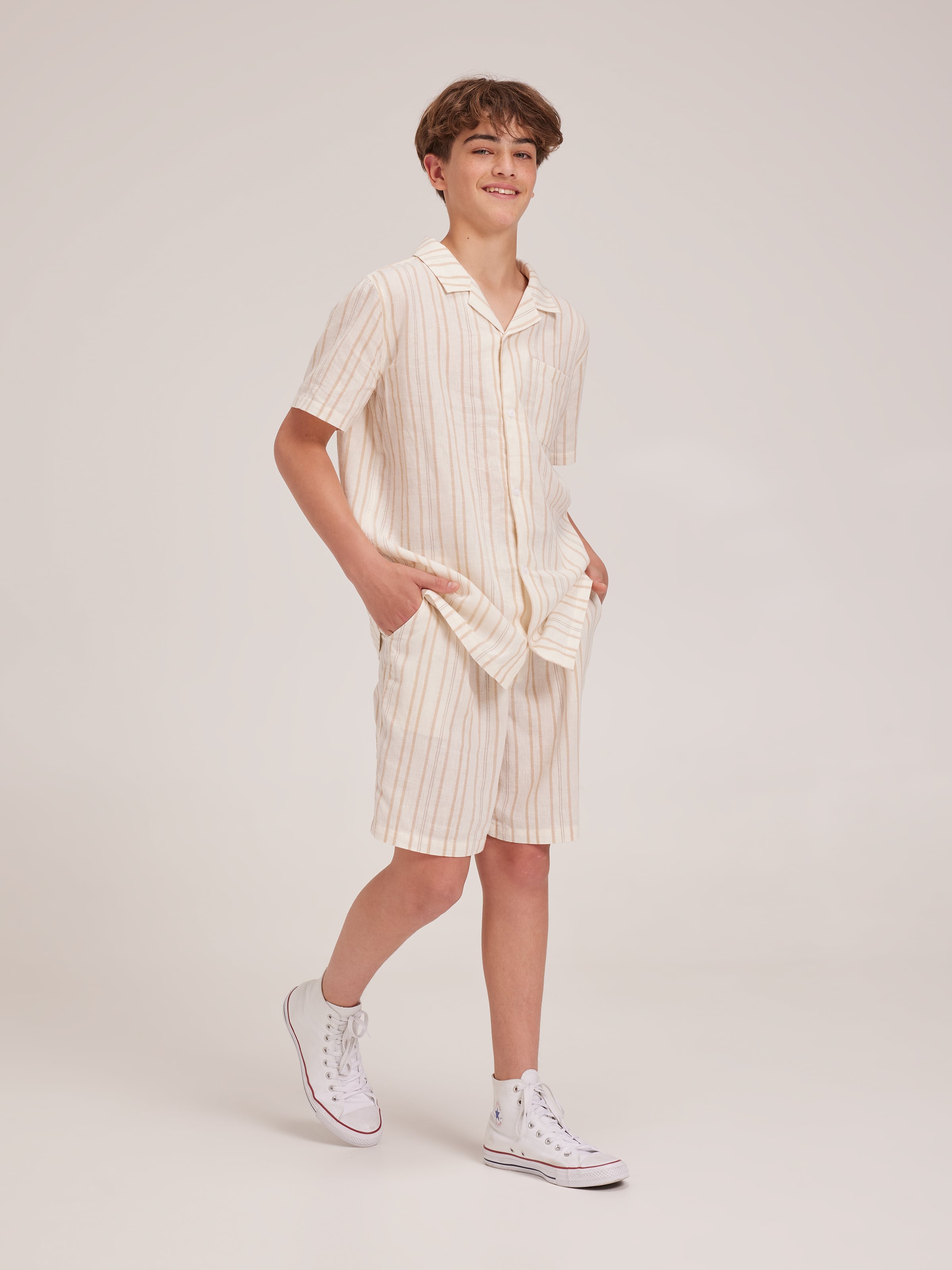 Boys Lincoln Linen Short