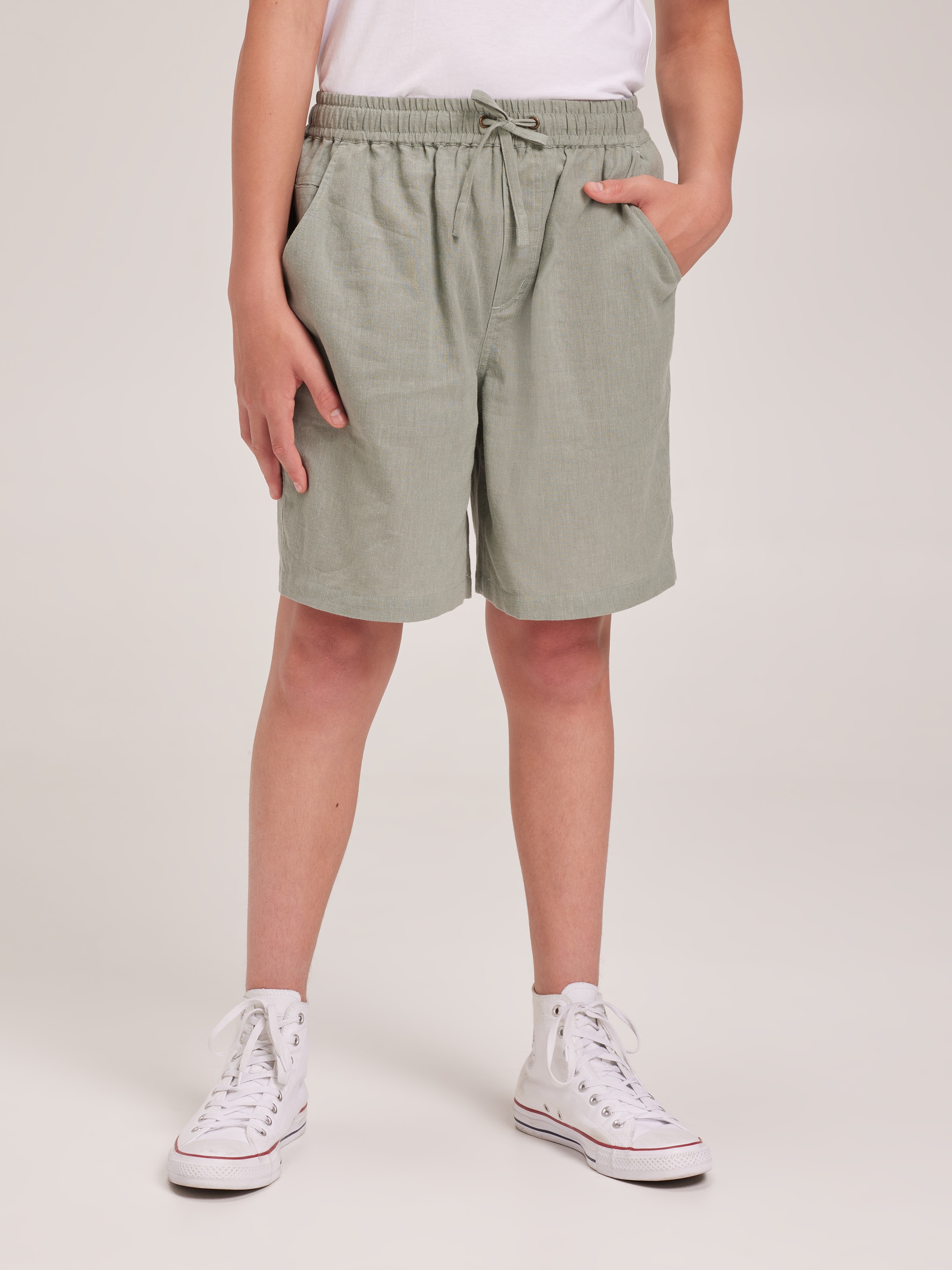 Boys Lincoln Linen Short