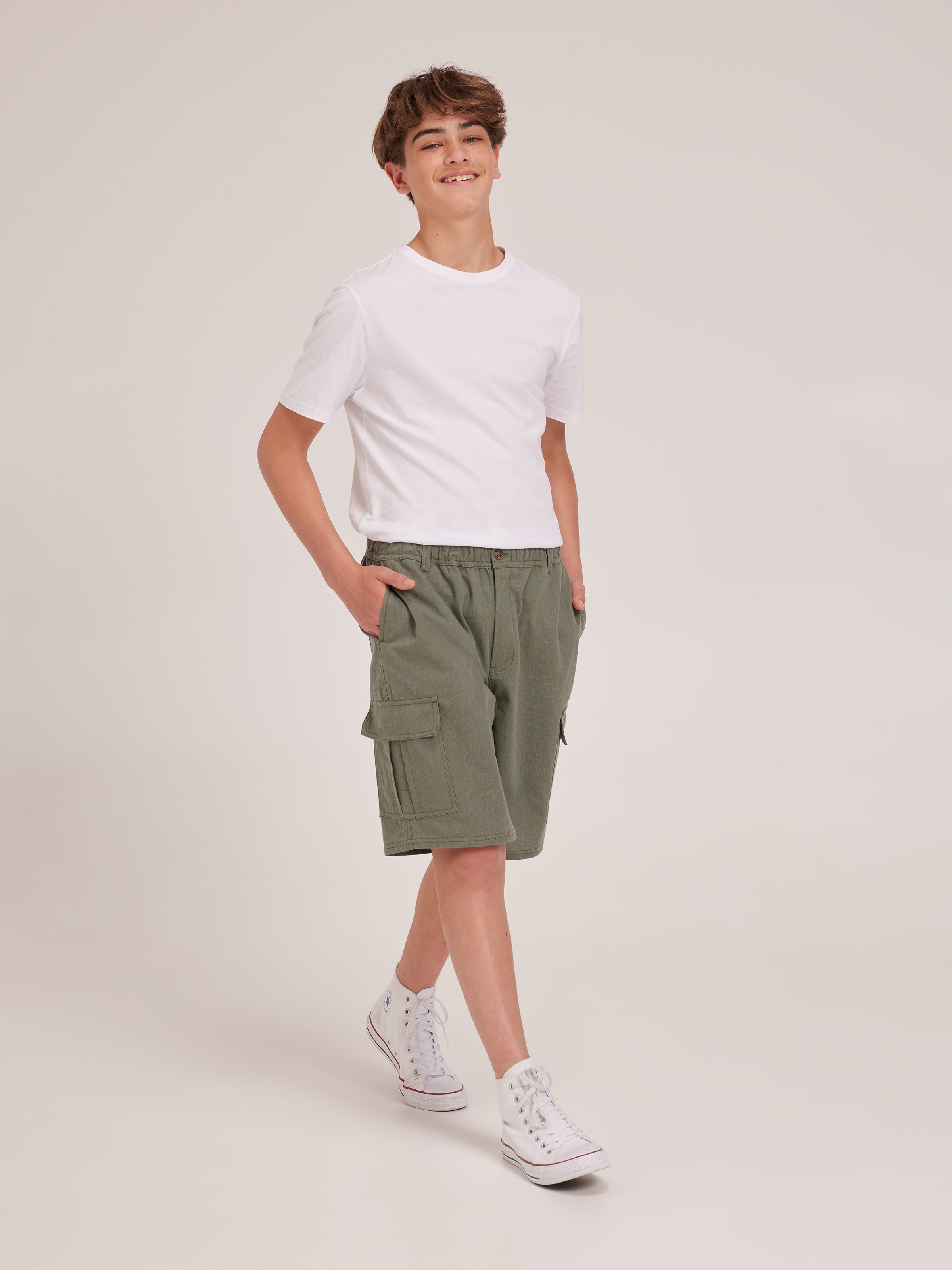 Boys Elliot Soft Cargo Short