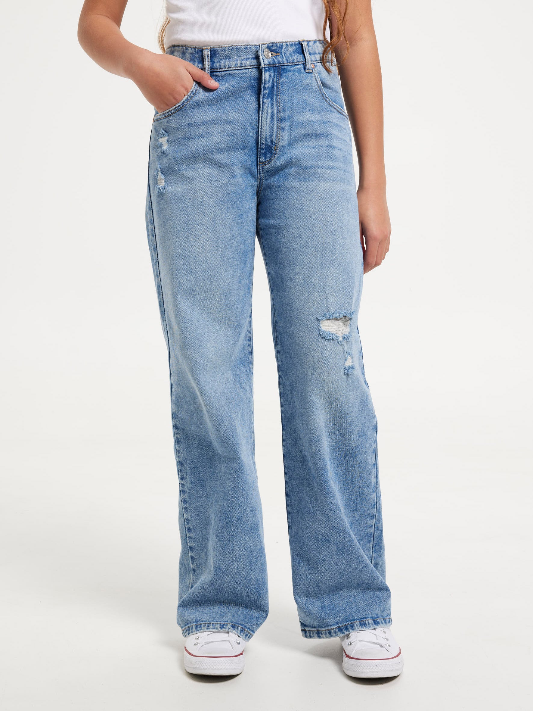 Girls Super Baggy Jean