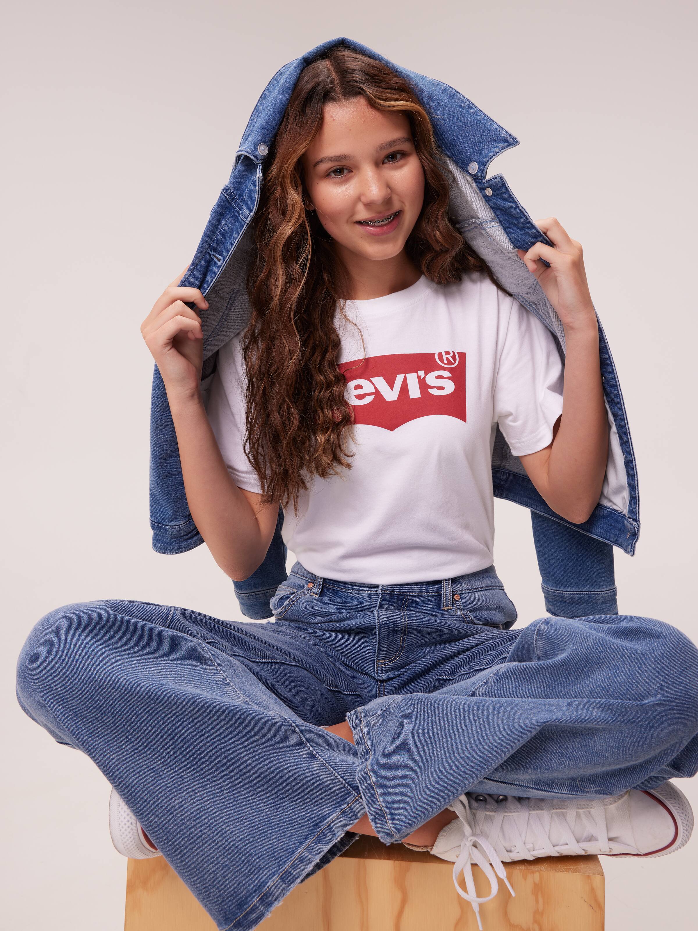Cute Teen Girl Jeans Juniors Capri Pants for Teen Girls in Khaki Size 13