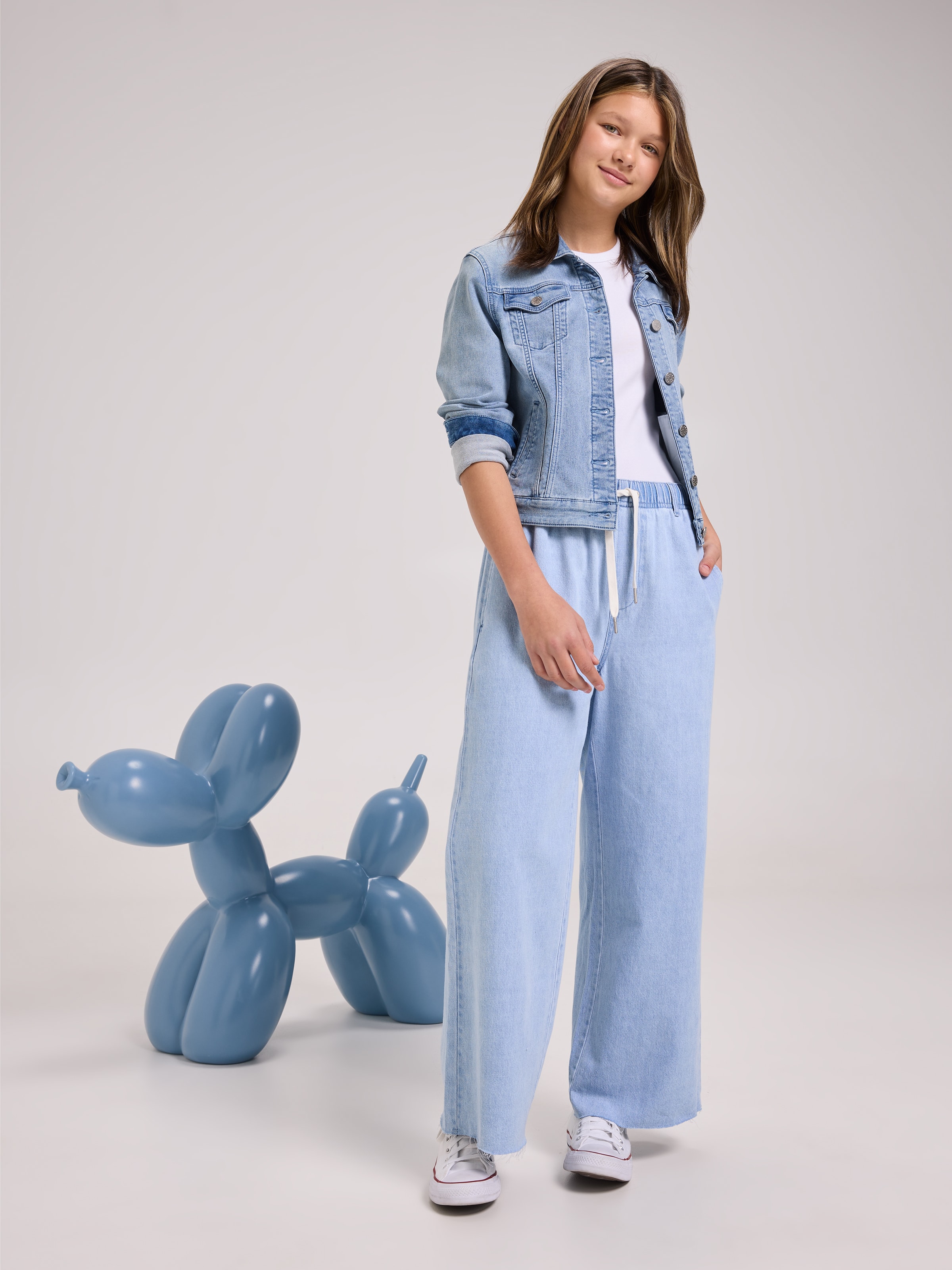 Girls Jog Mid Rise Pant