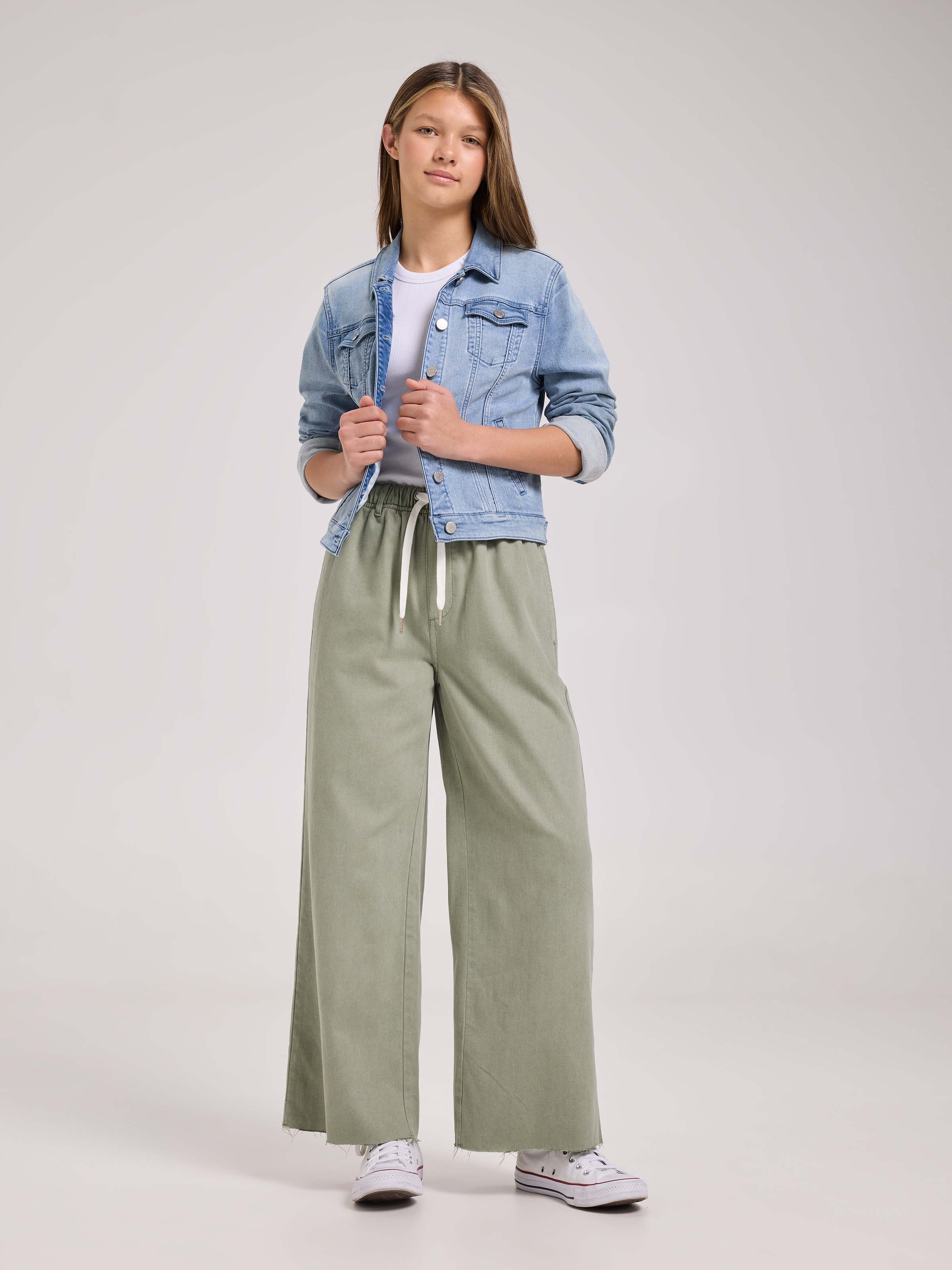 Girls Jog Mid Rise Pant