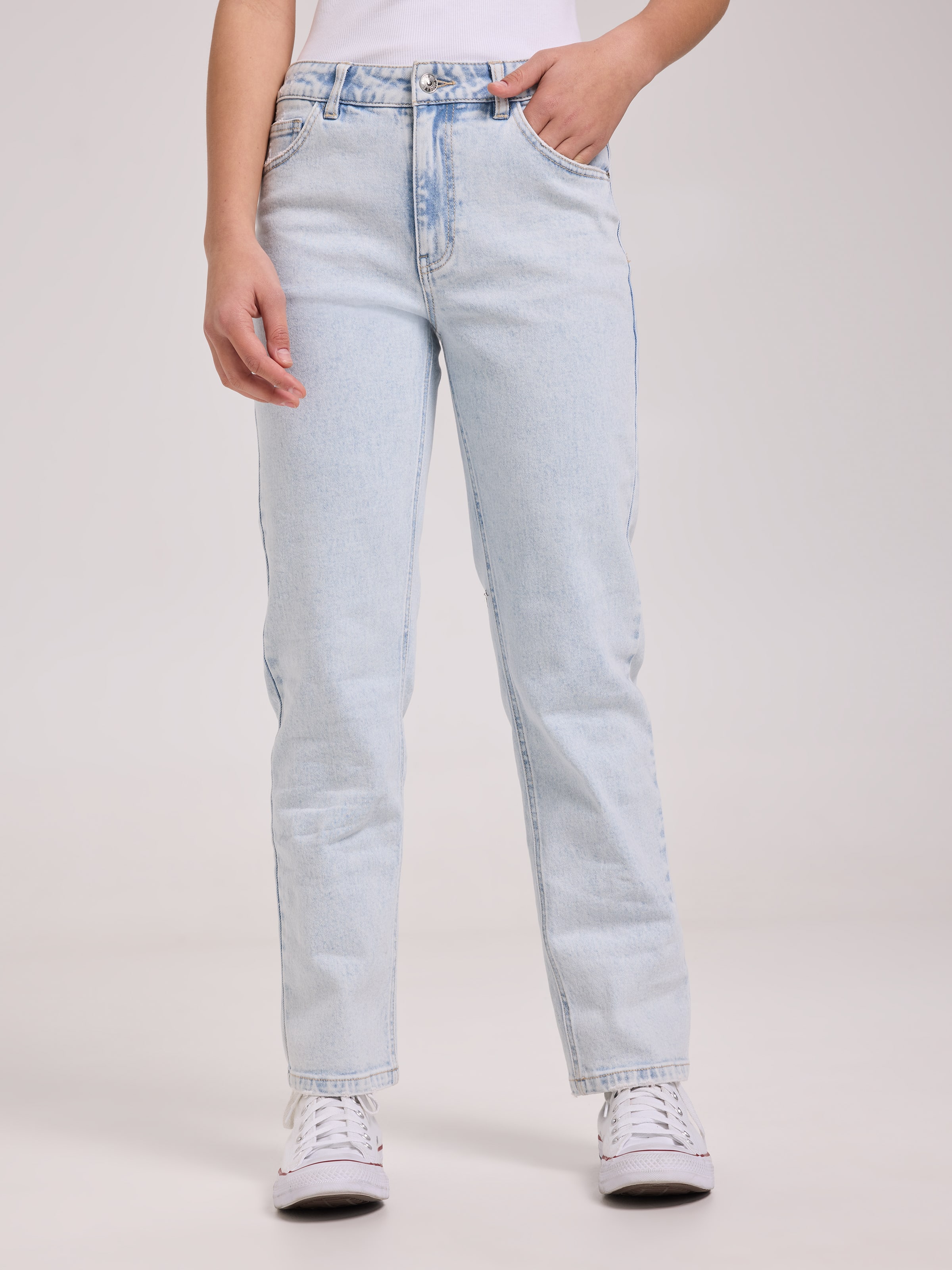Girls Aria Ankle Straight Jean