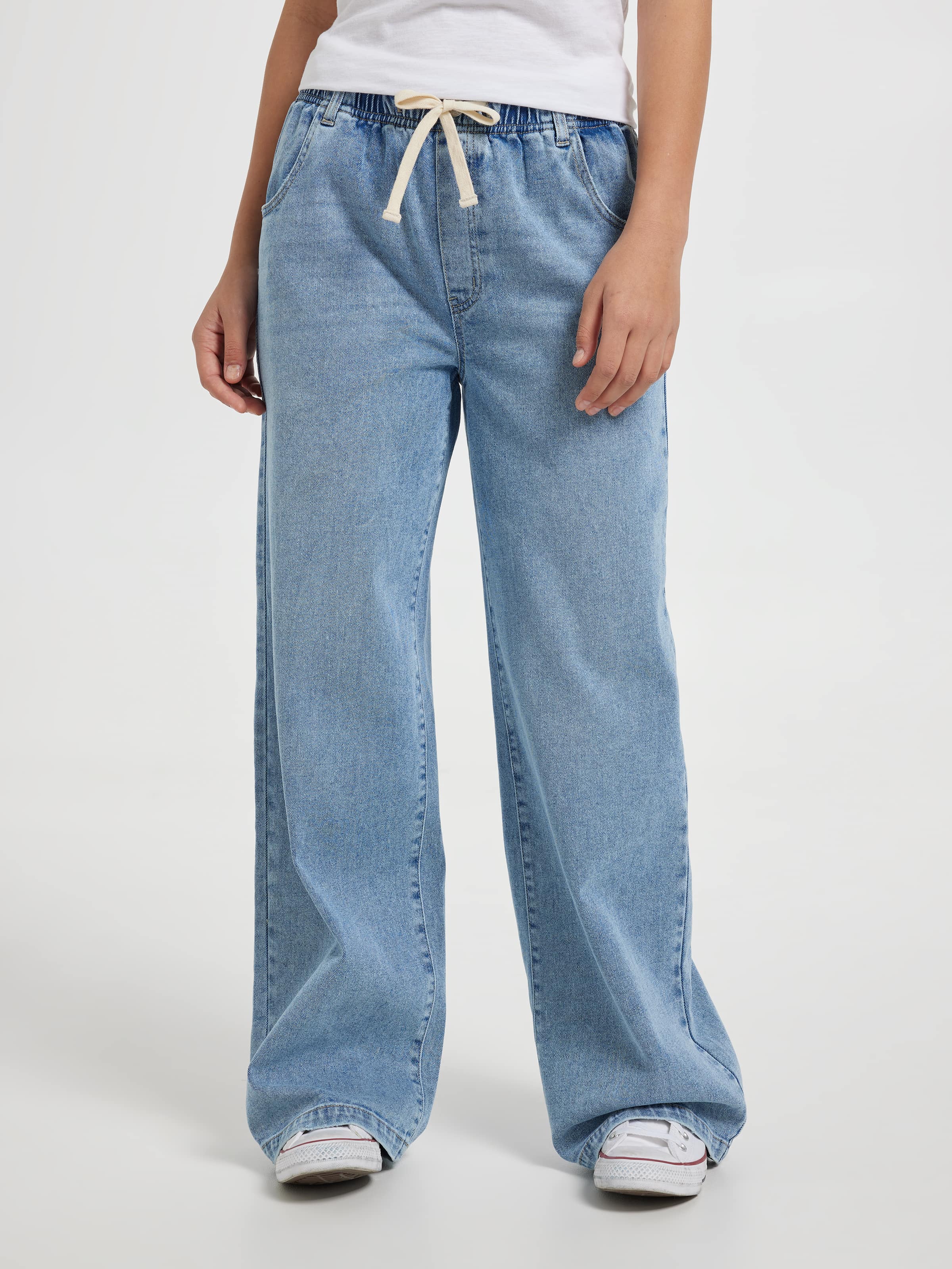 Girls Mid Rise Jog Pant