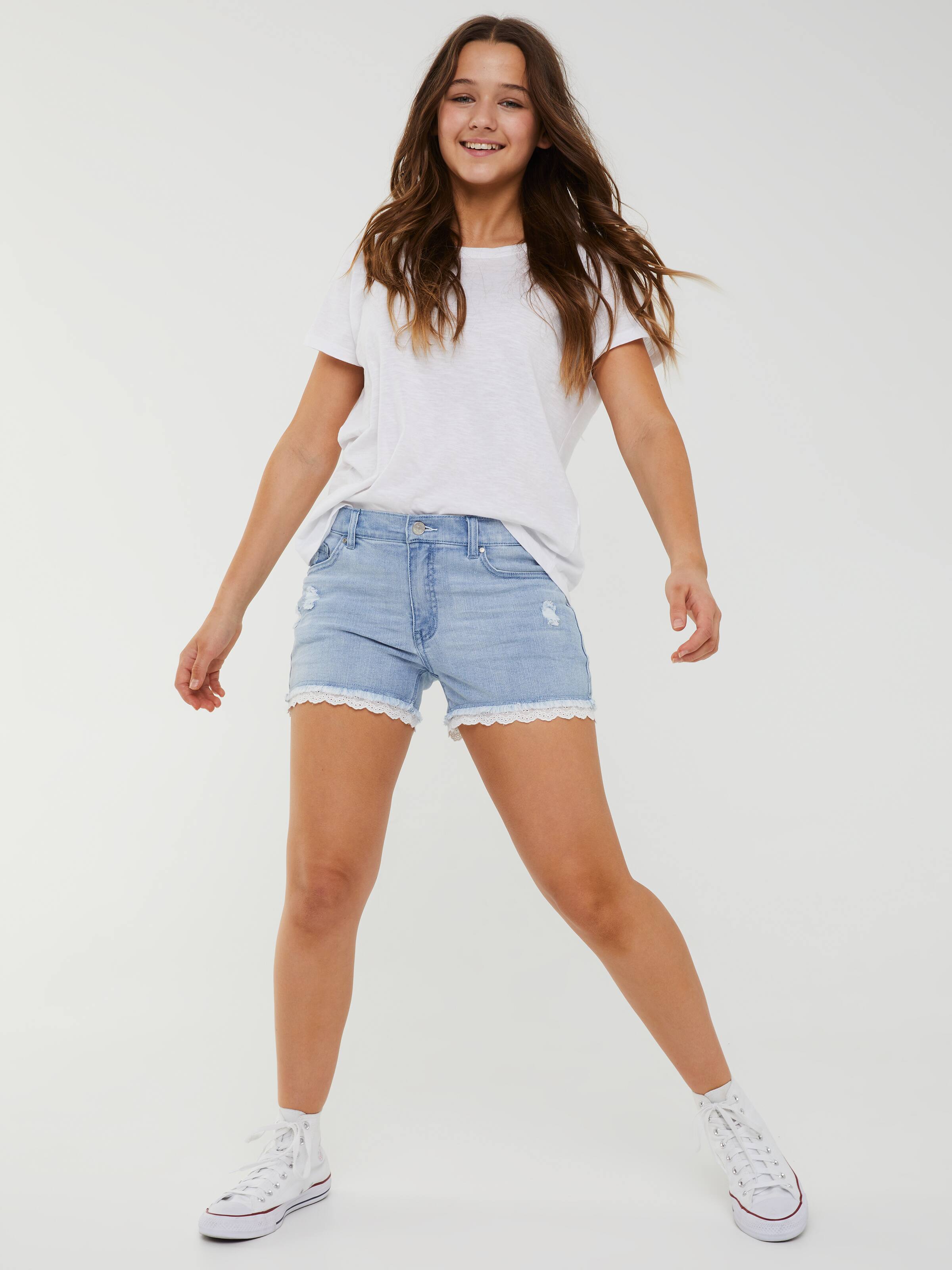 Girls Mabel Lace Shortie