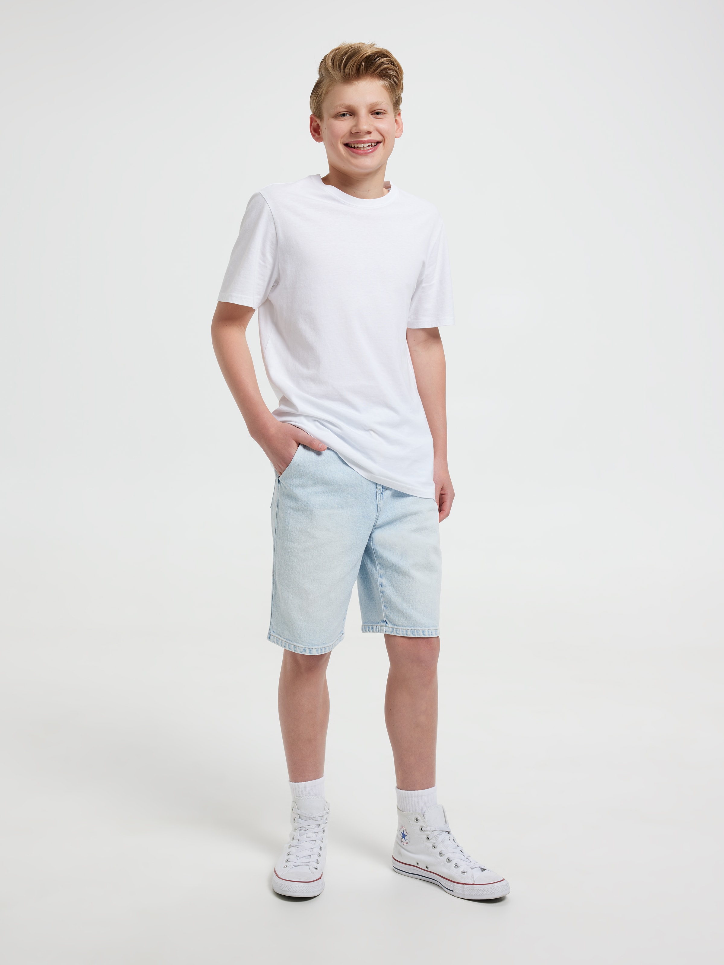 Boys Denim Jog Short