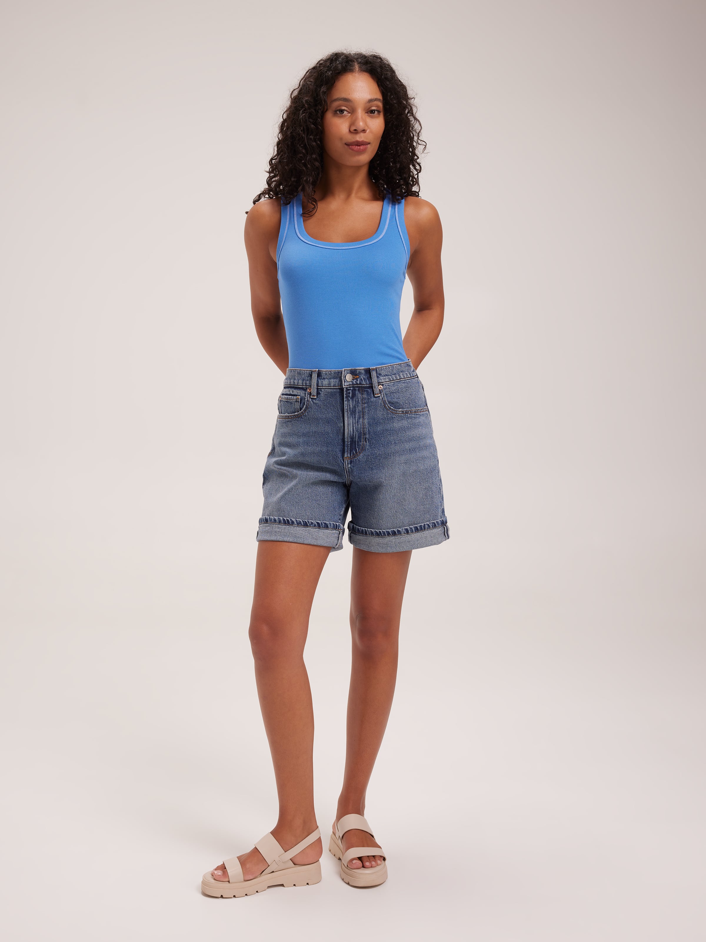 Originals Loose Cuff Short Just Jeans Online