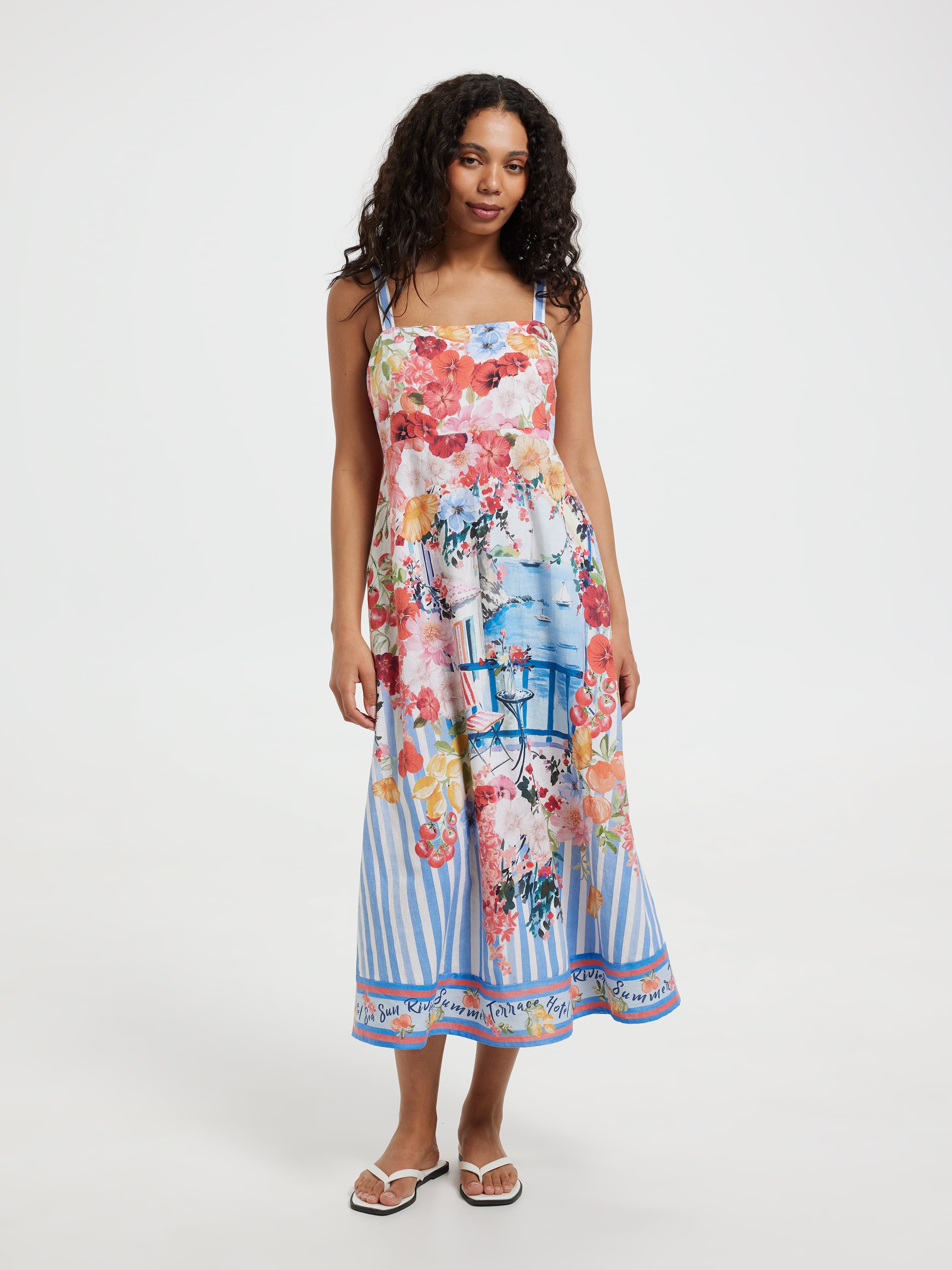 Emily Strappy Maxi Dress