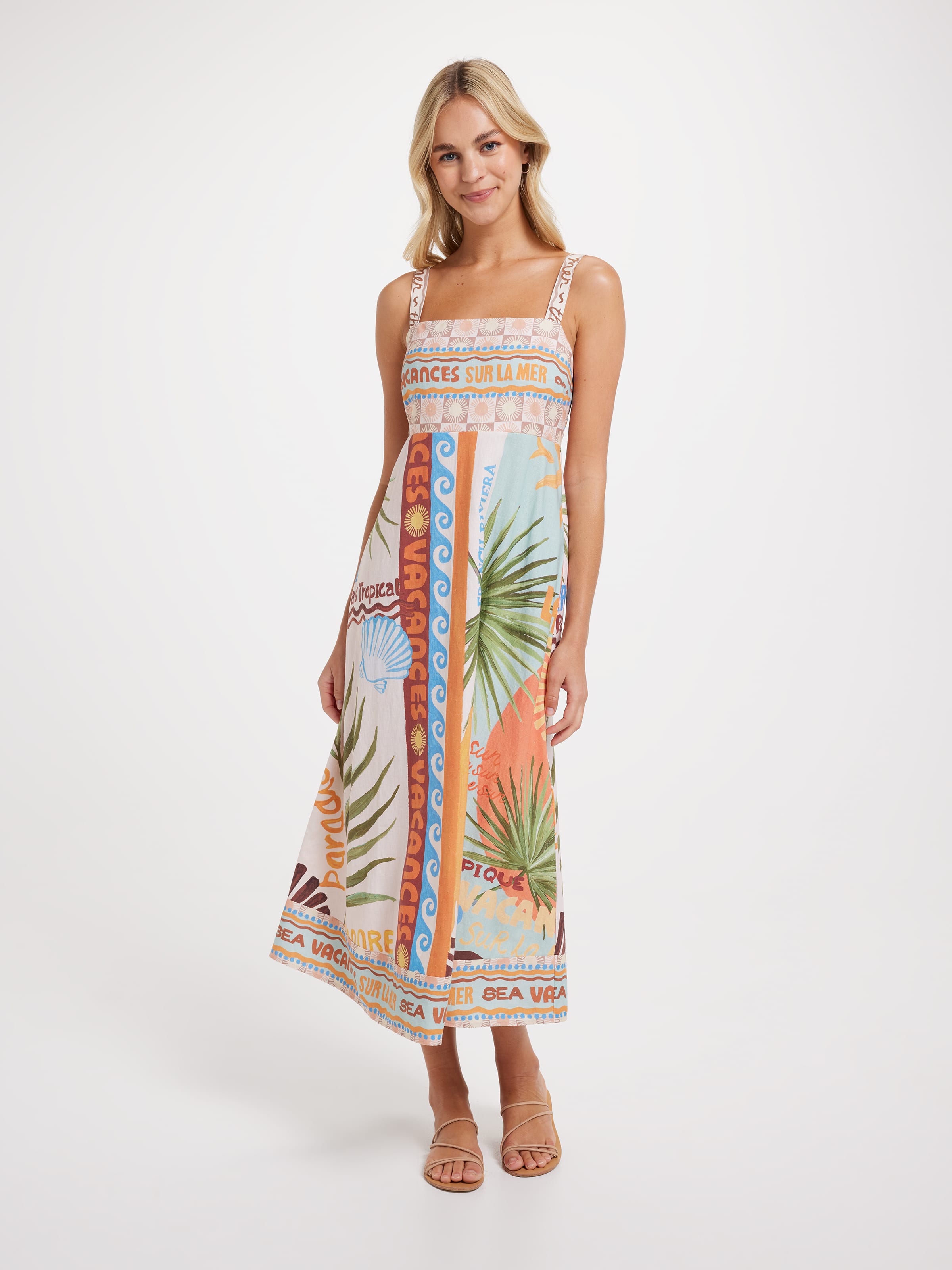 Emily Strappy Maxi Dress