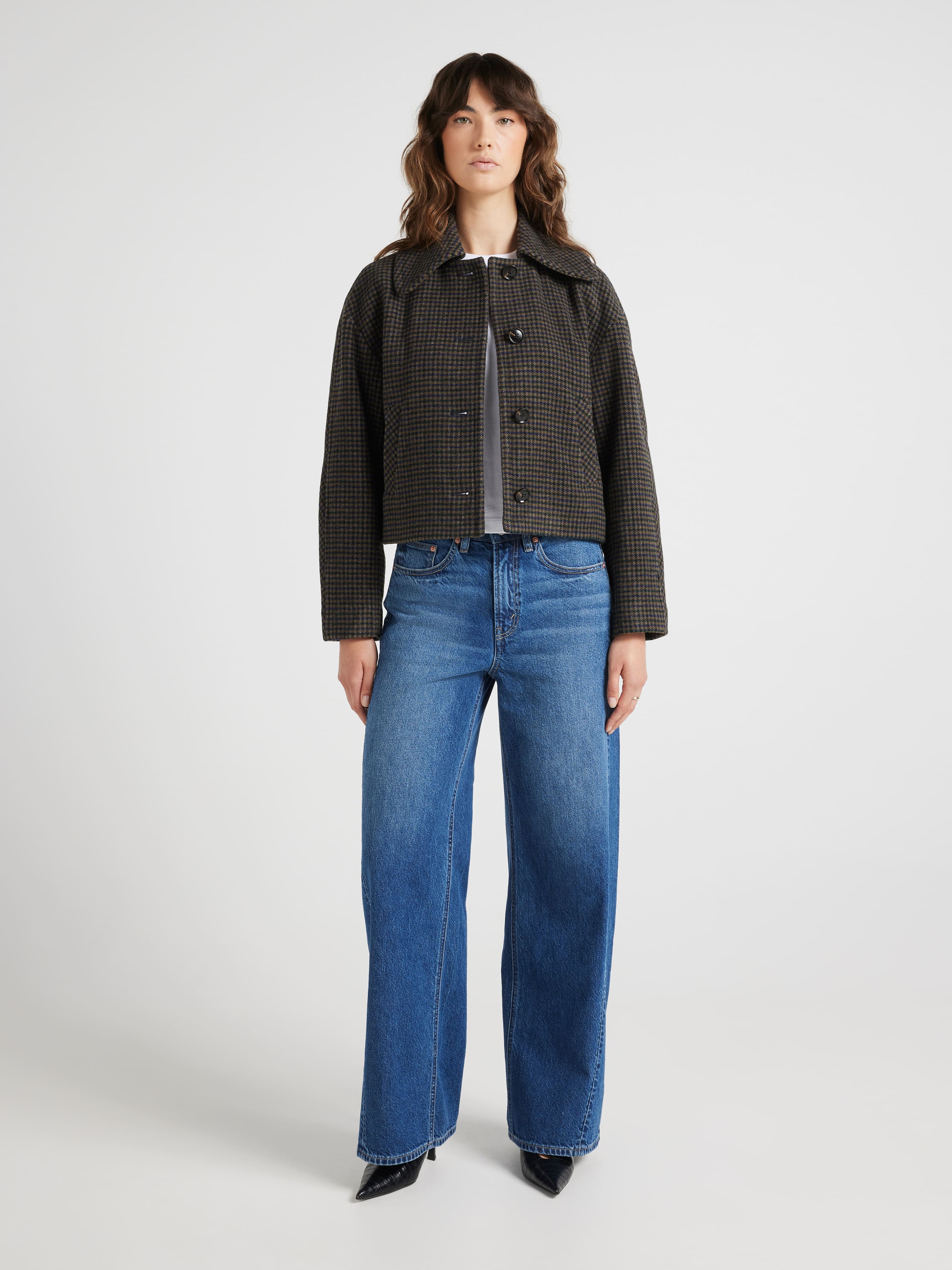 Sienna Houndstooth Jacket