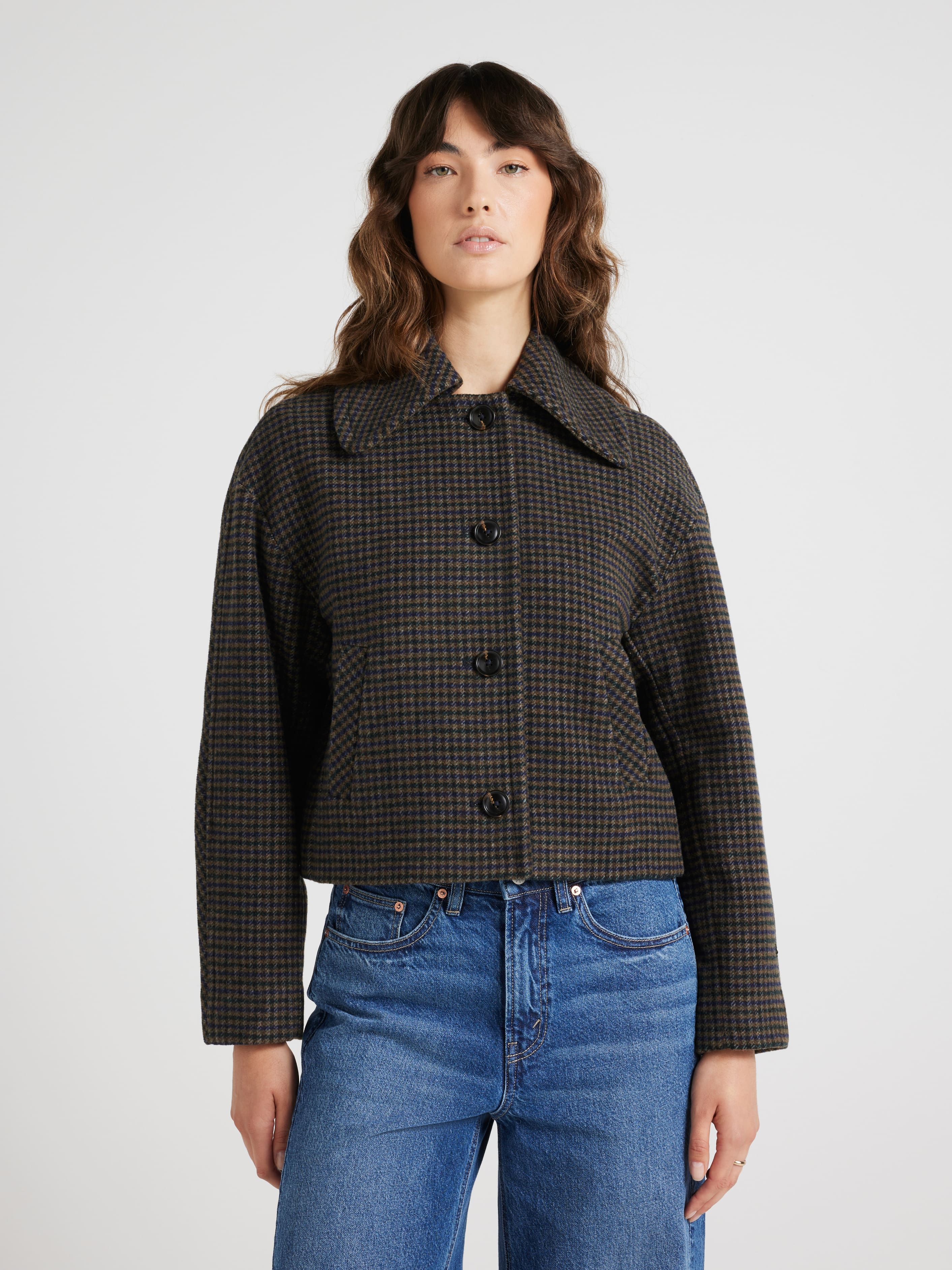 Sienna Houndstooth Jacket