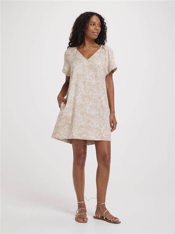 Gabby V Neck Mini Dress