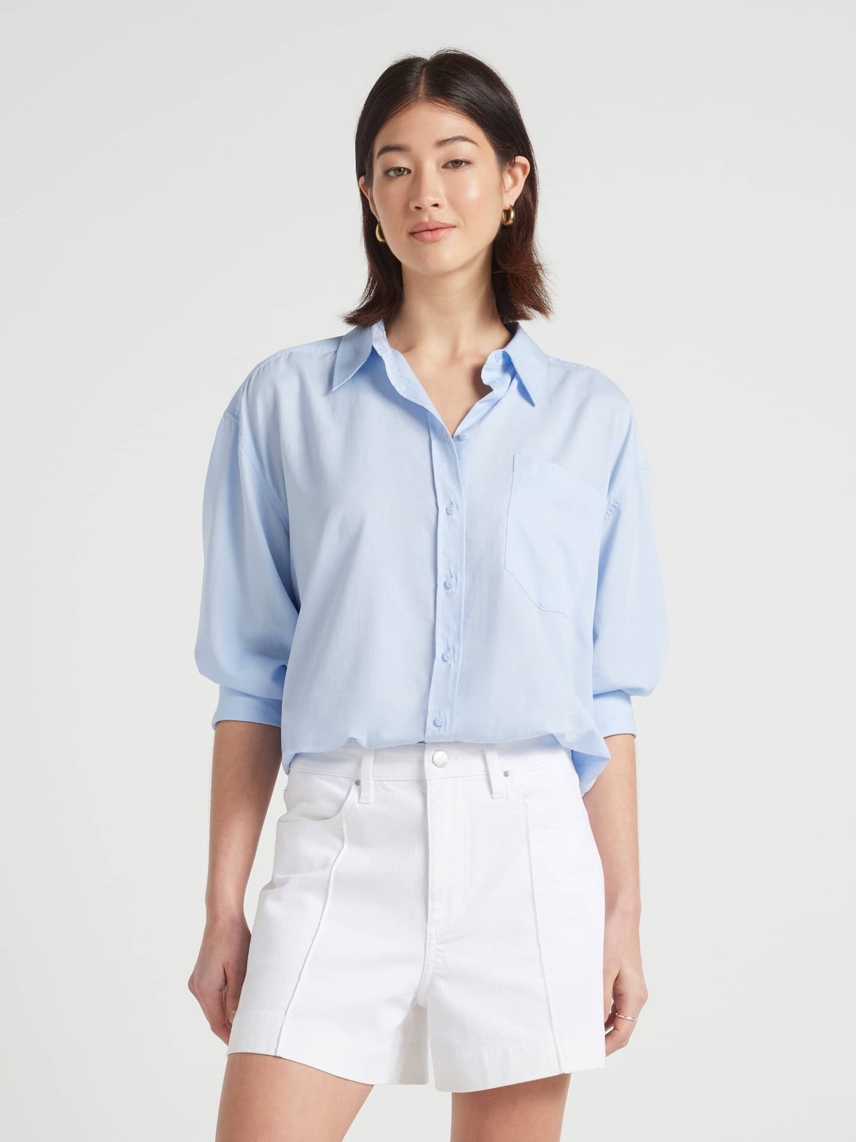 Originals Pintuck A-Line Short