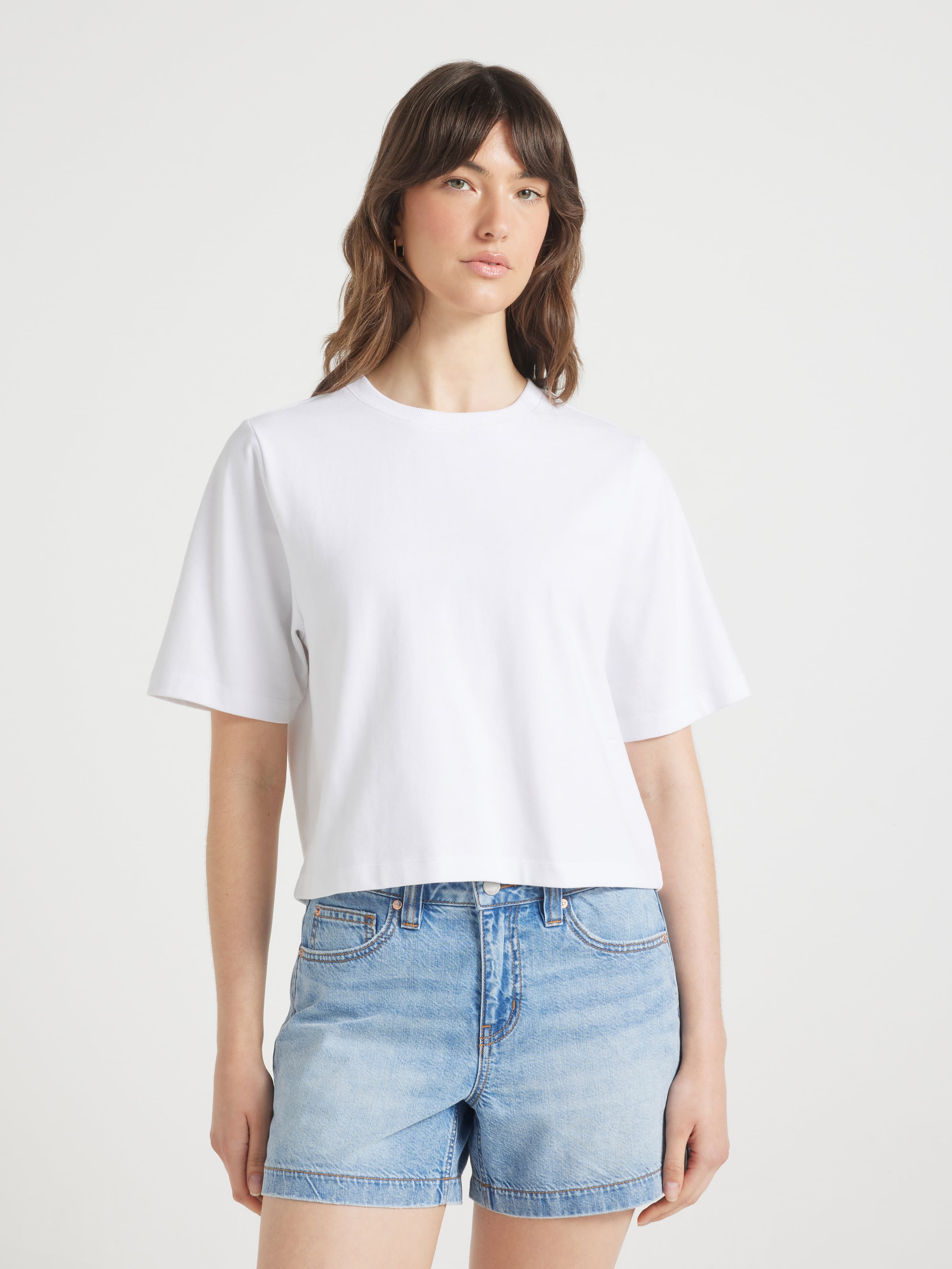 Liquid Mid Rise Boyfriend Short