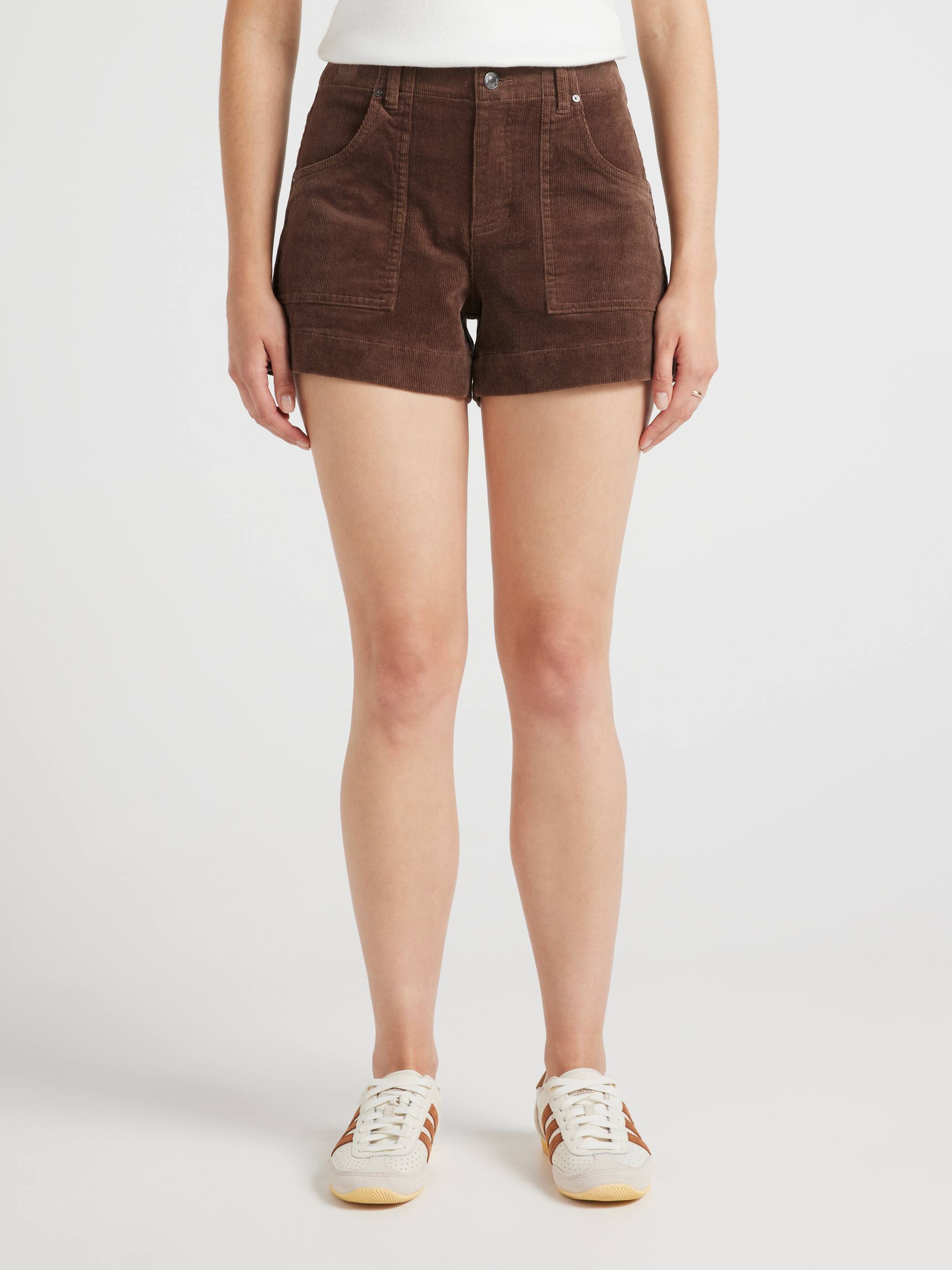 Cord Mid Rise Utility Short