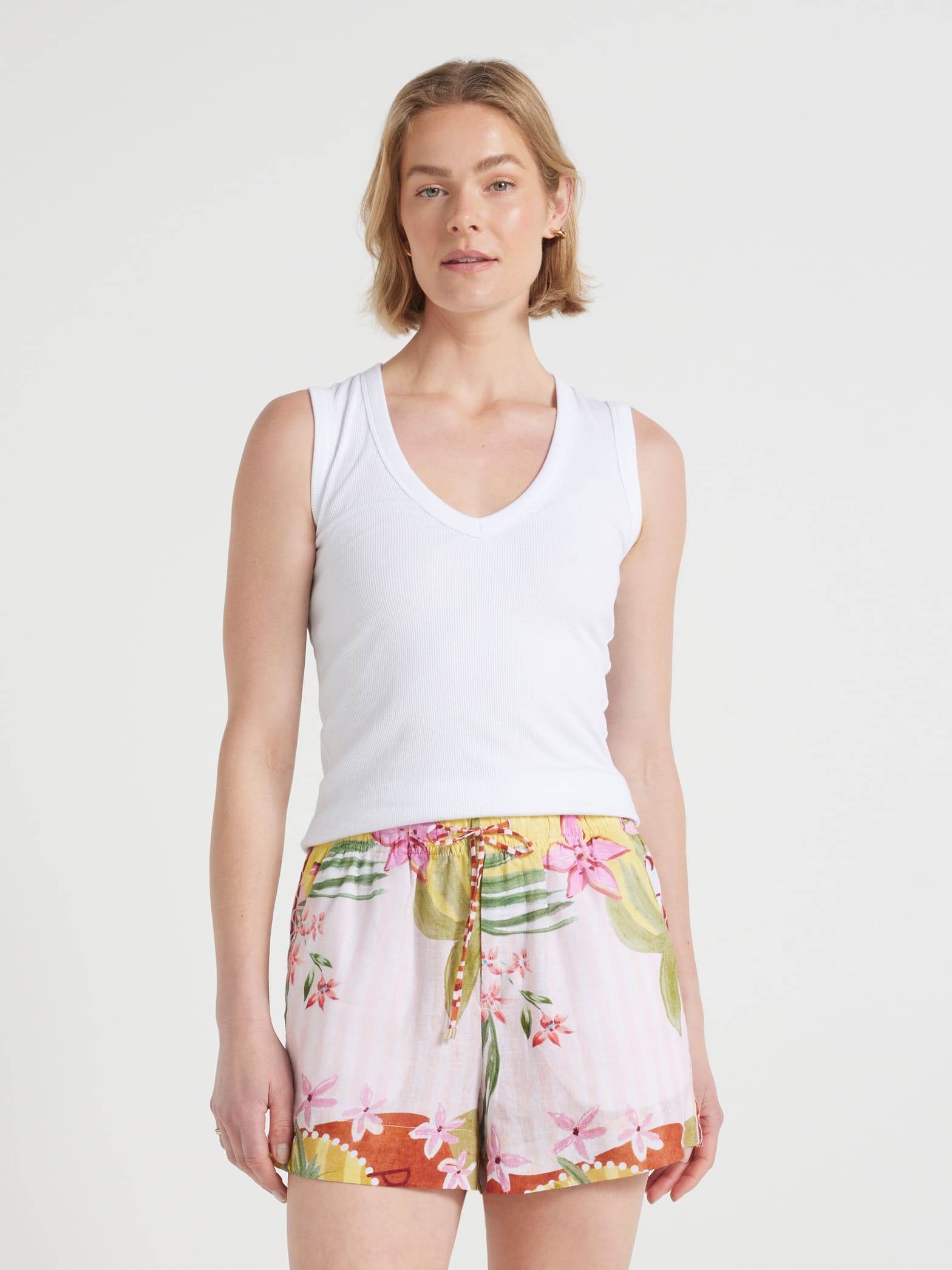 Nina Printed Jog Short