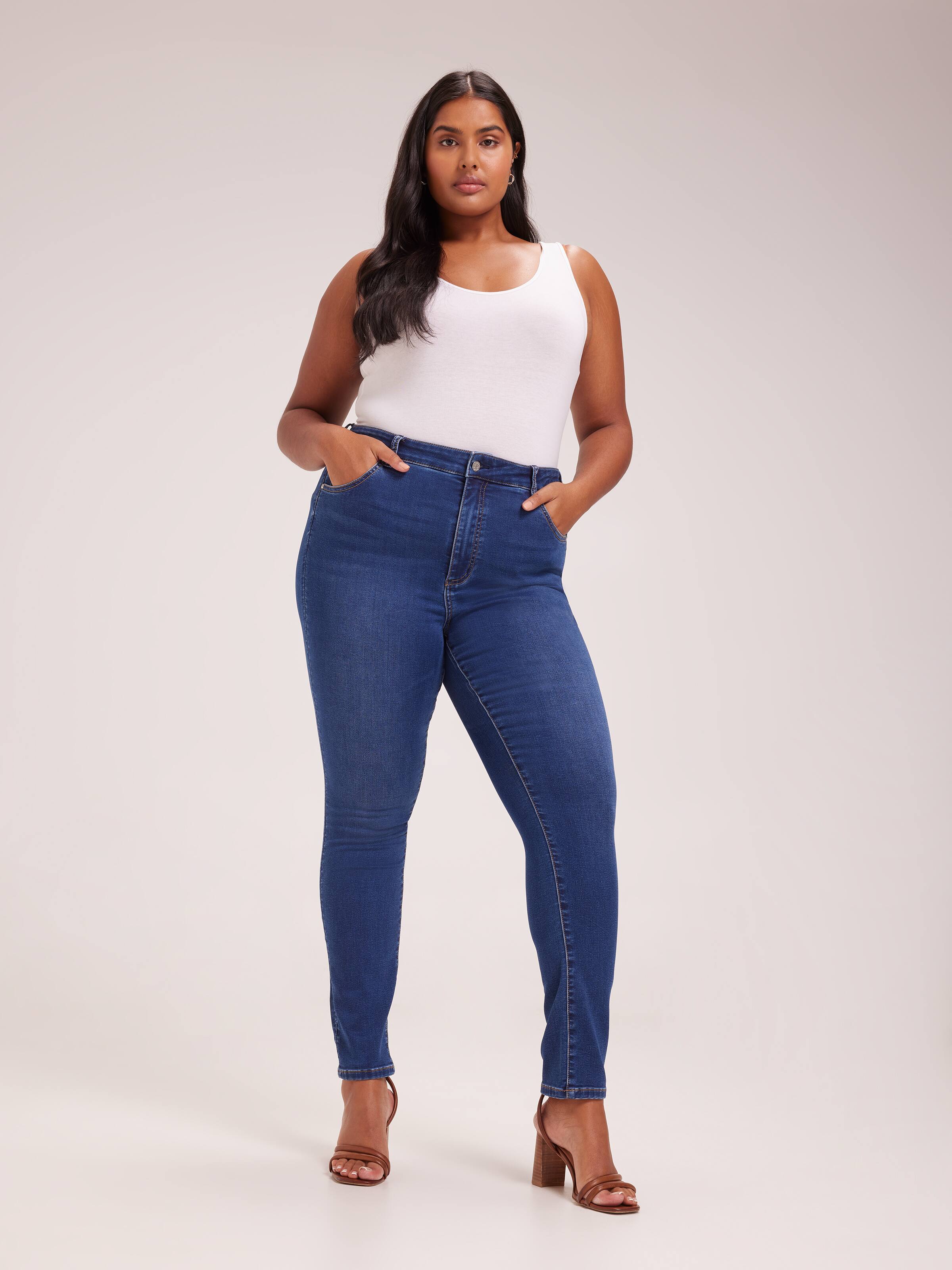 Curve Amaze High Rise Skinny Jean In Tall Length