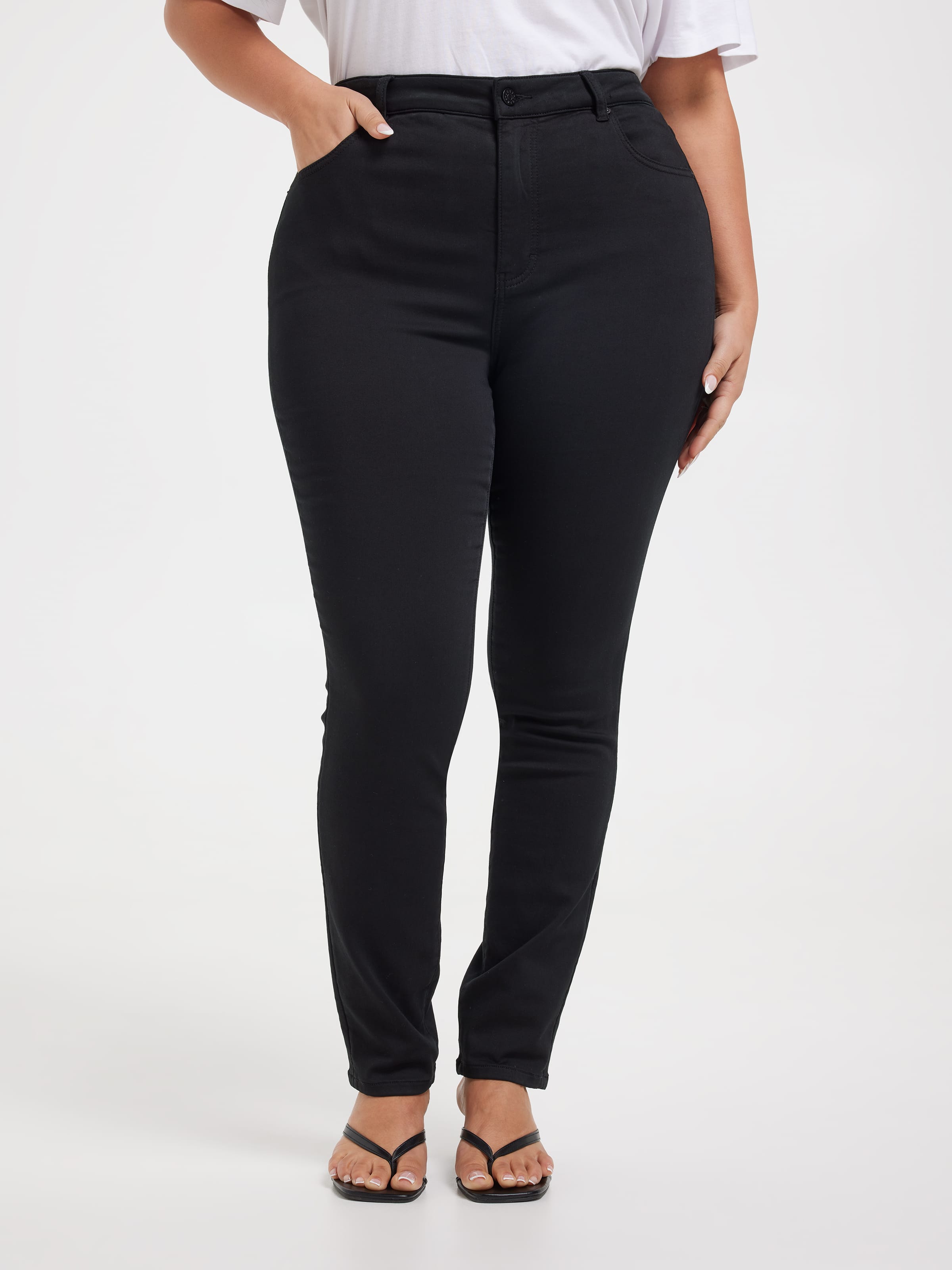 Curve Amaze High Rise Skinny Jean In Full Length