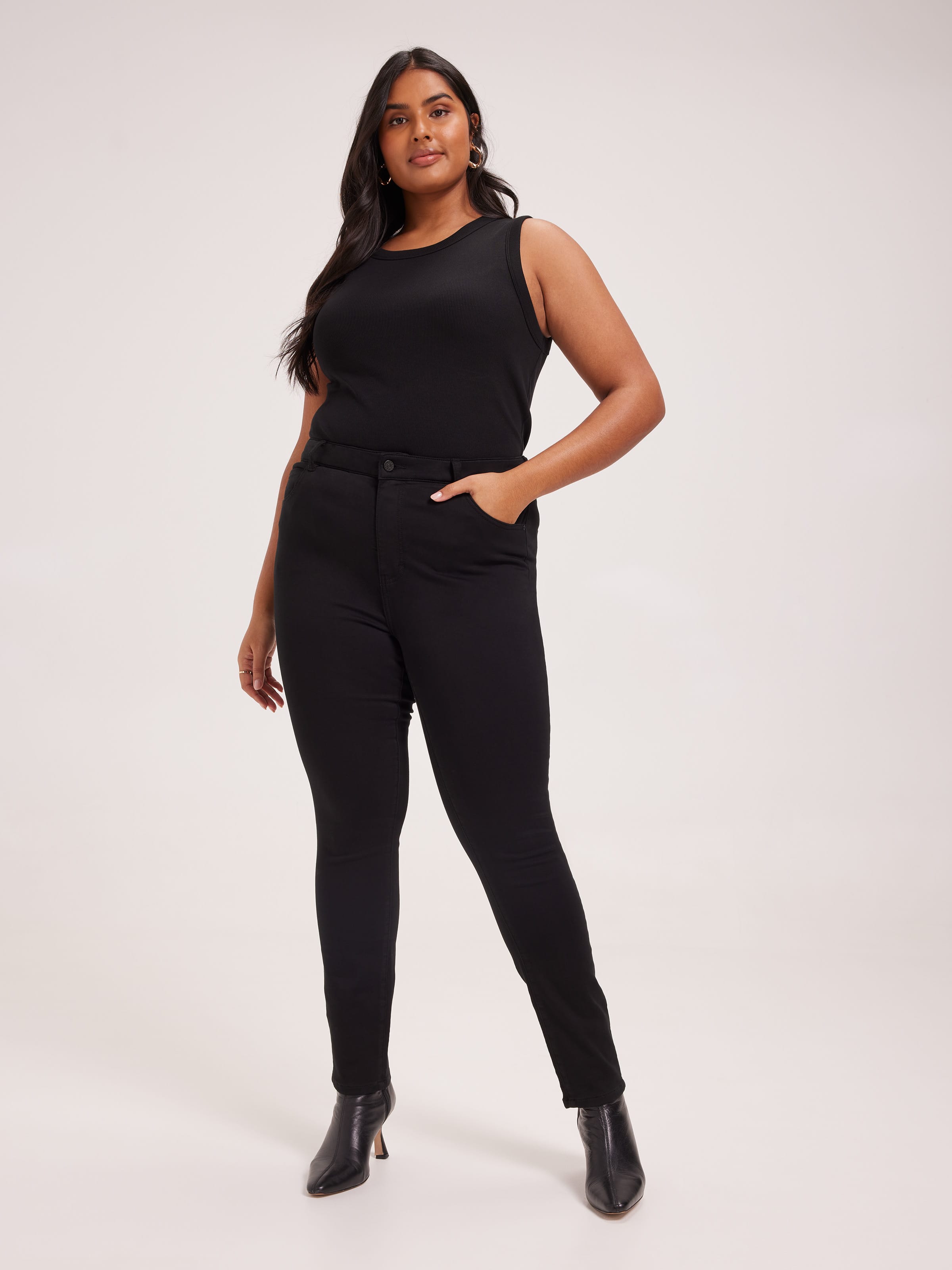 Curve Amaze High Rise Skinny Jean In Full Length
