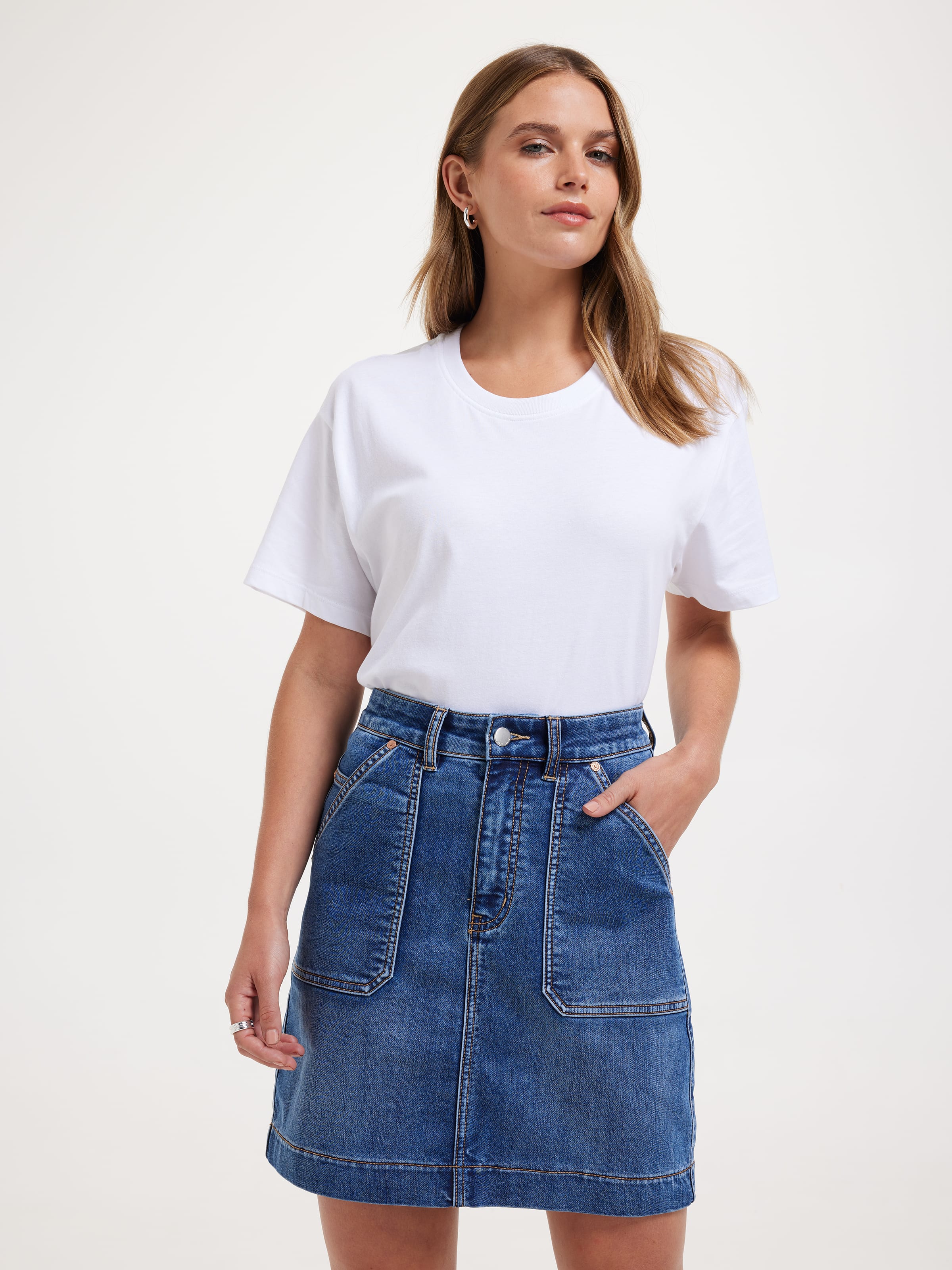 Amaze Tessa Mid Thigh Skirt