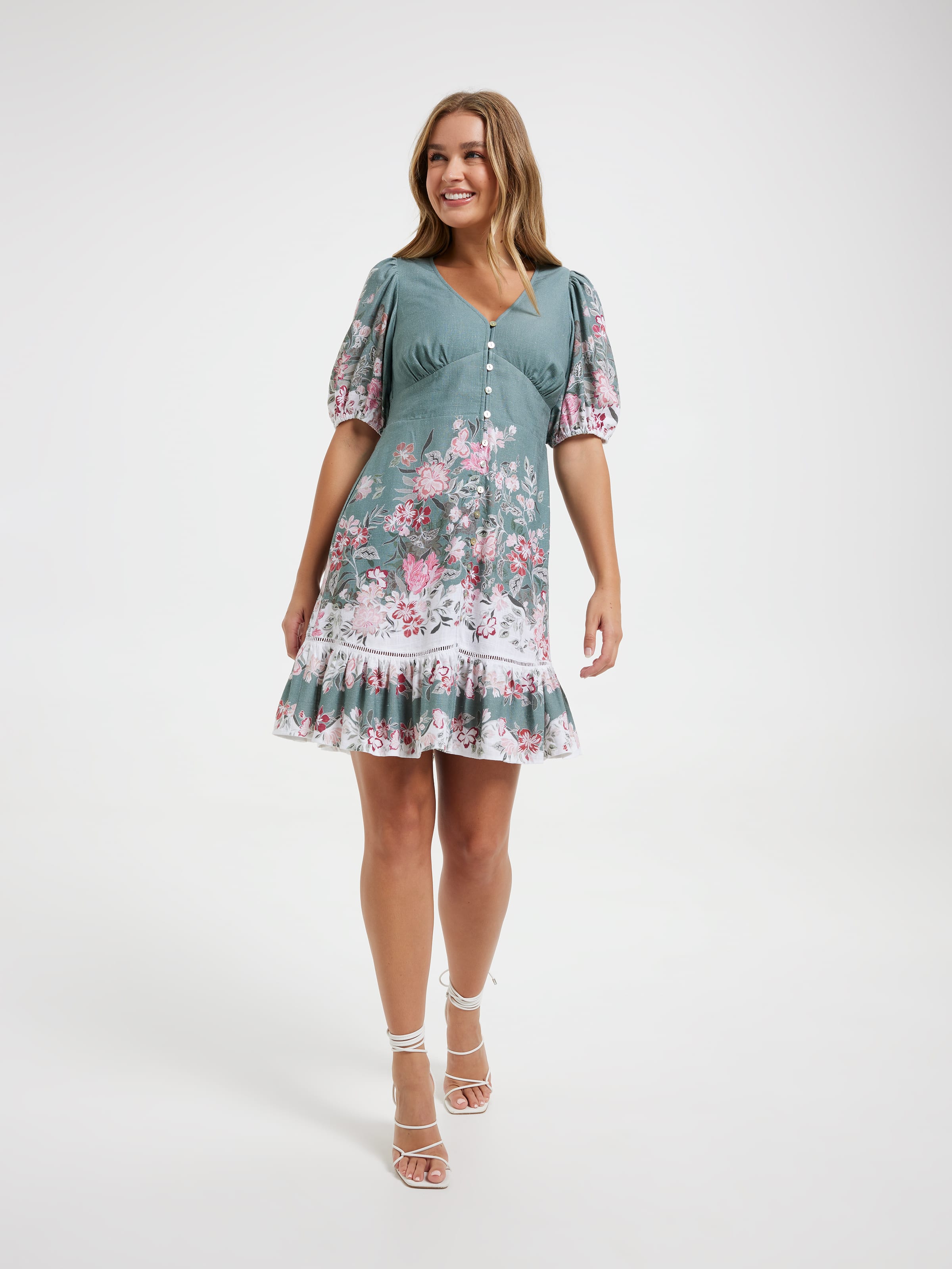 Janice Floral Dress