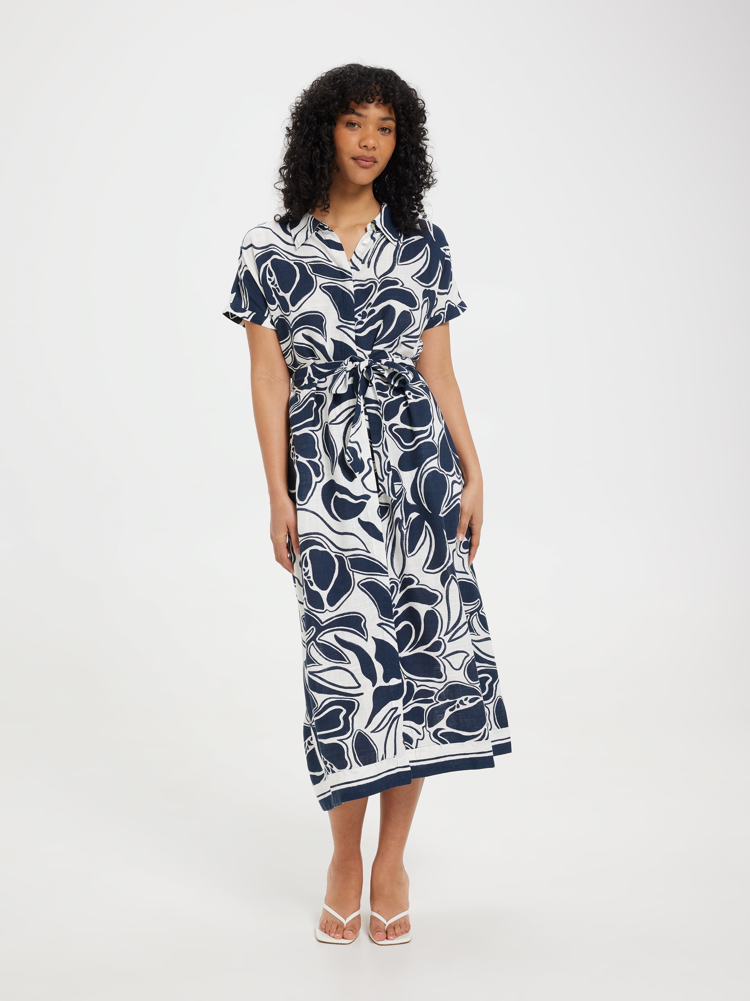 Miranda Button Thru Maxi Dress