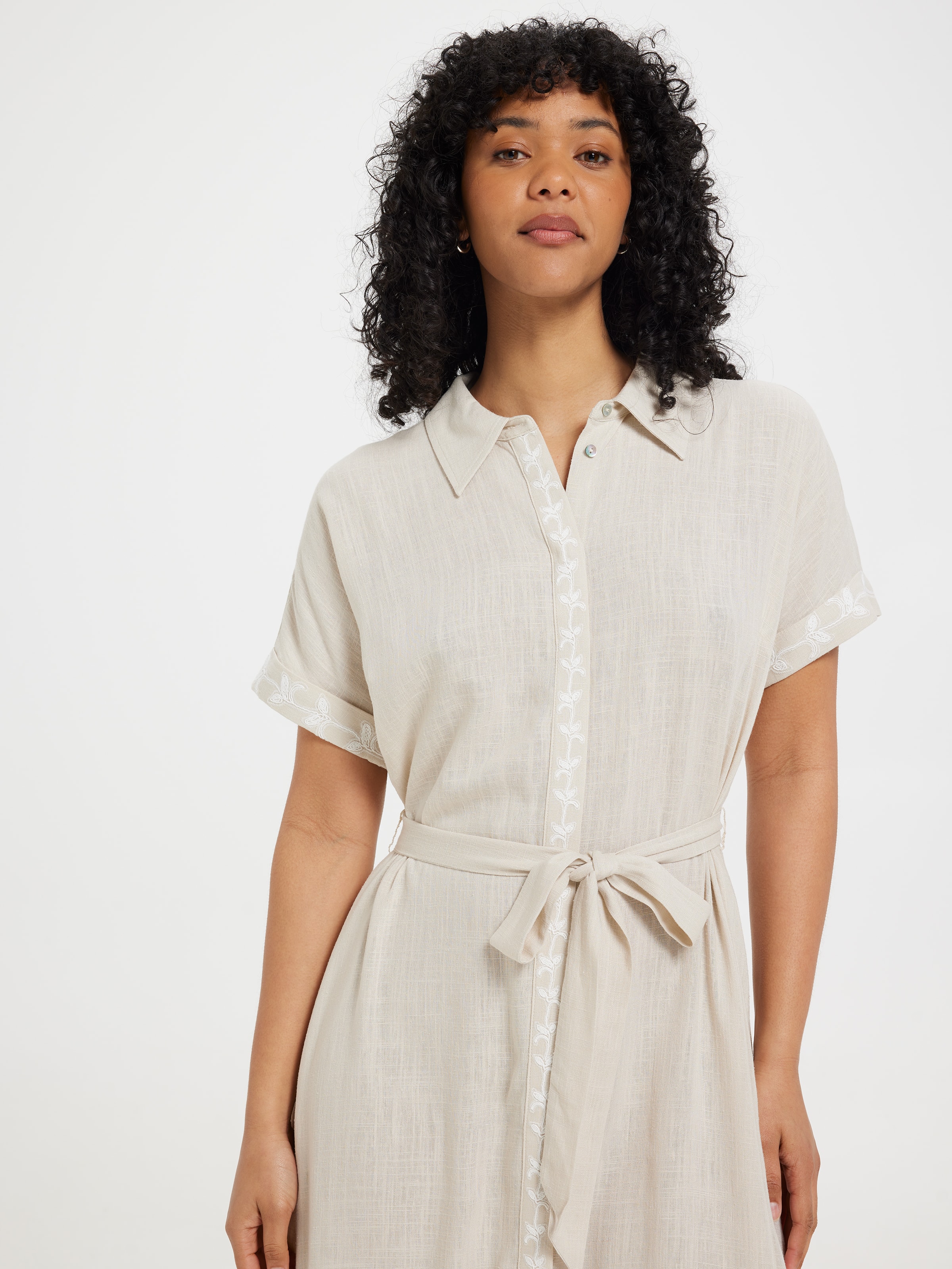 Miranda Button Thru Maxi Dress