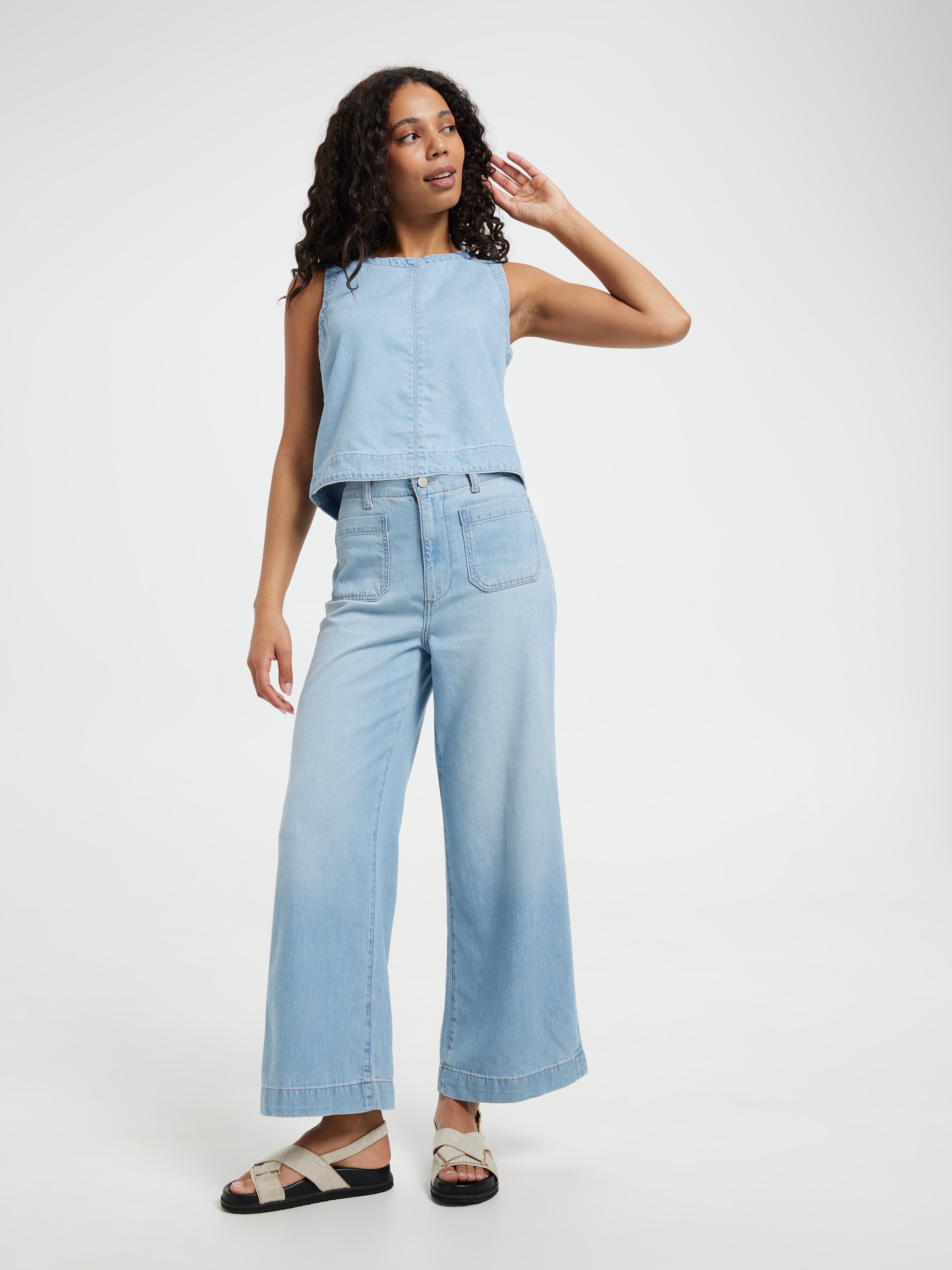 Liquid Patch Pocket Pant