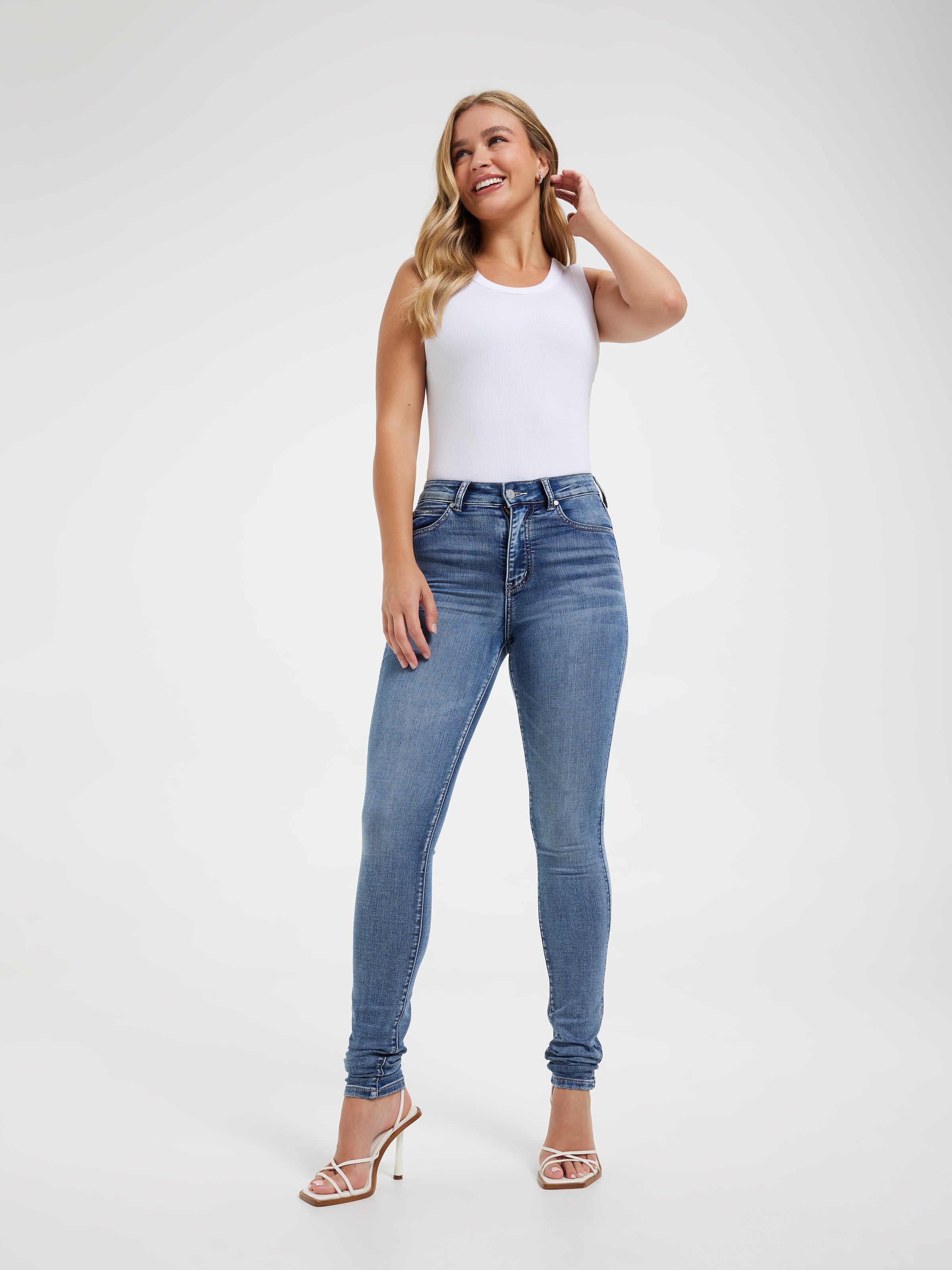 Amaze High Rise Skinny Tall Length Jean