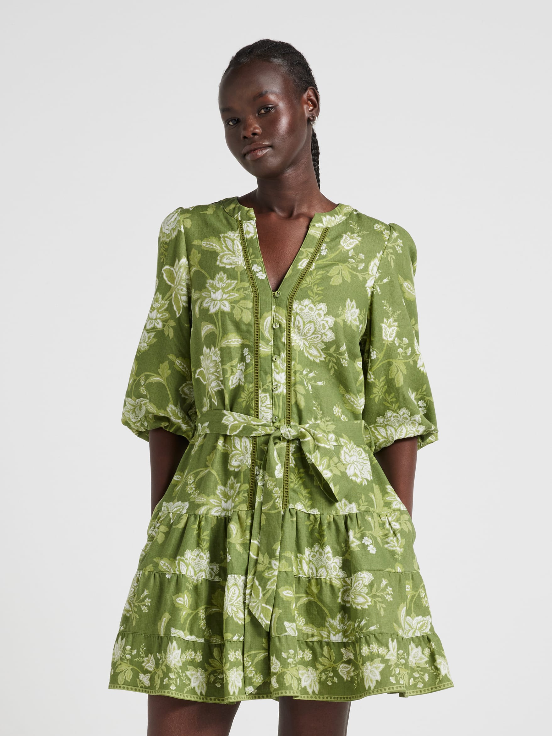 Nova Tiered Mini Dress