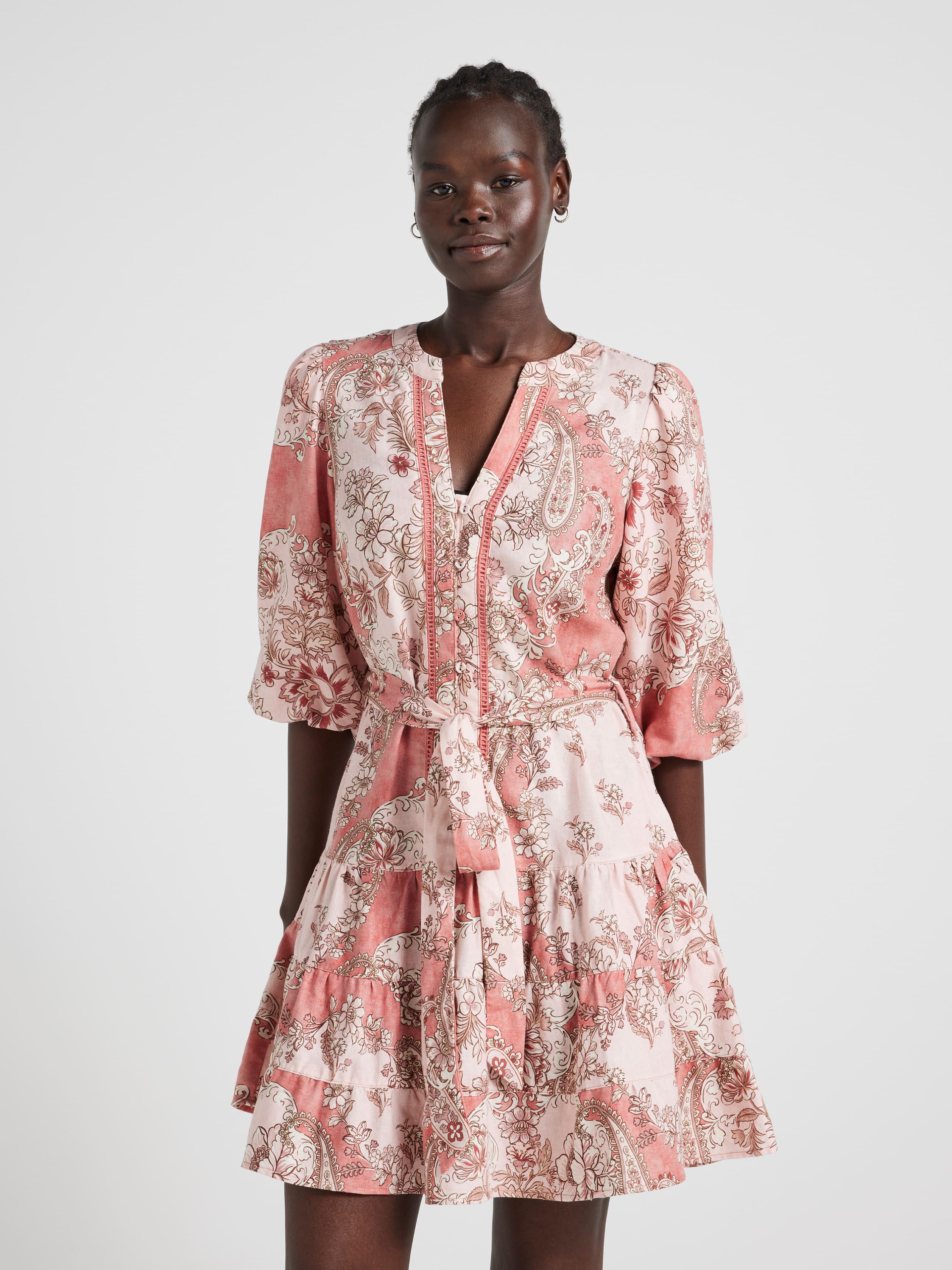 Nova Tiered Mini Dress