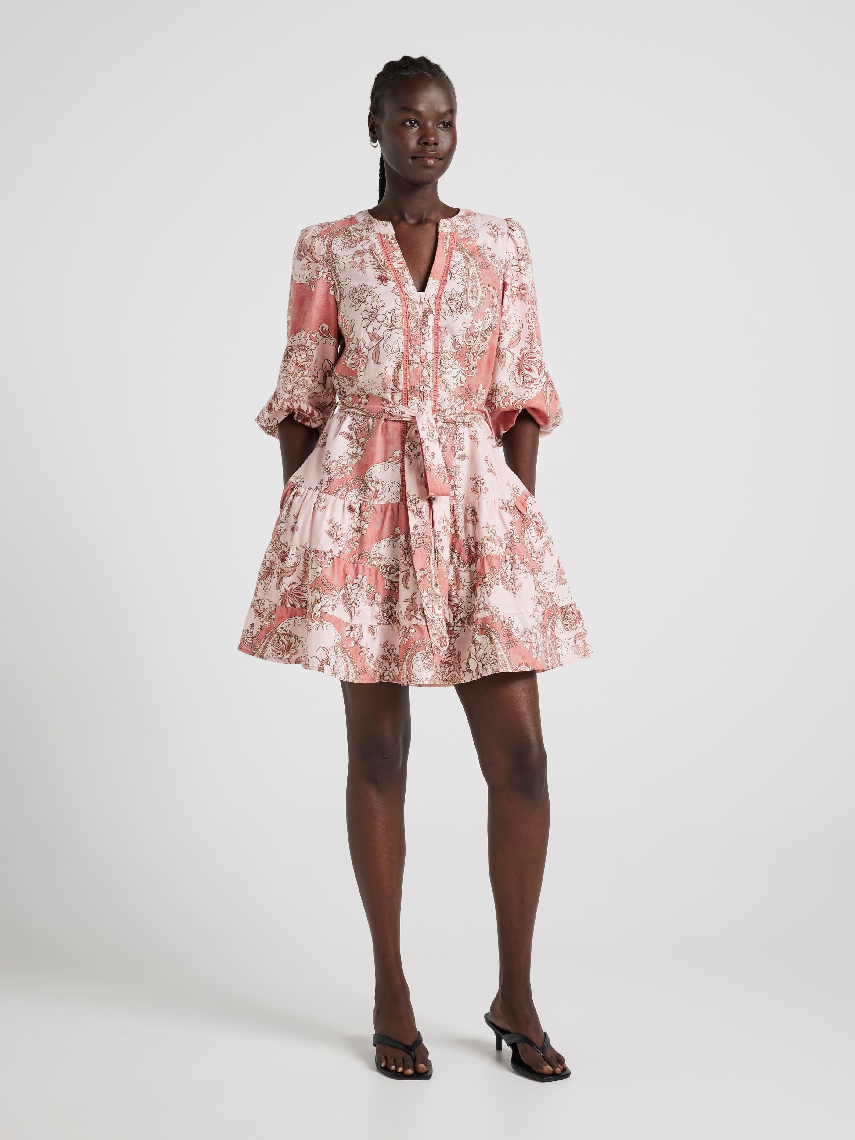 Nova Tiered Mini Dress