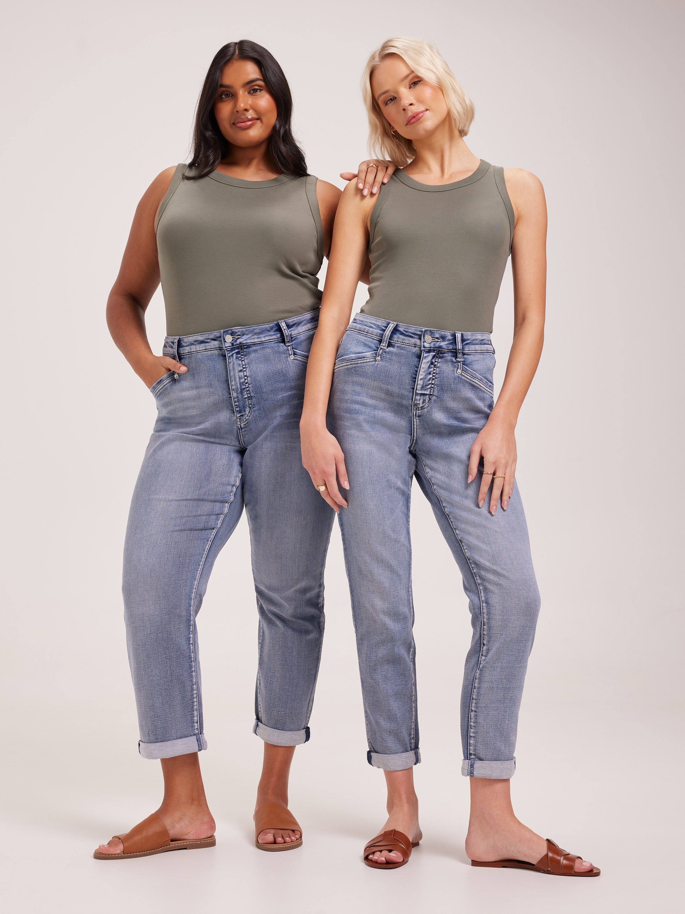 Amaze High Rise Boyfriend Jean
