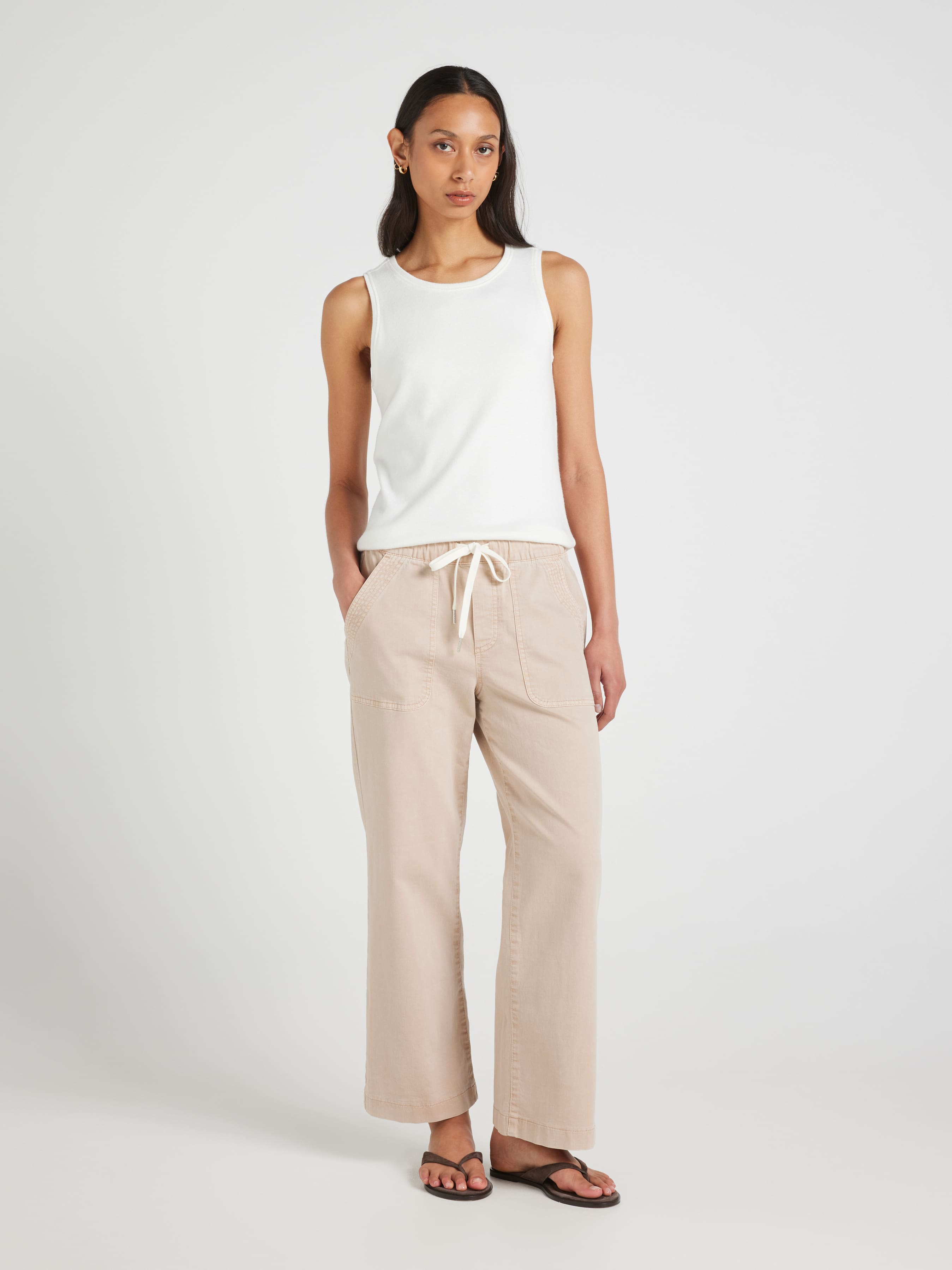 Amaze High Rise Wide Leg Ankle Jeans