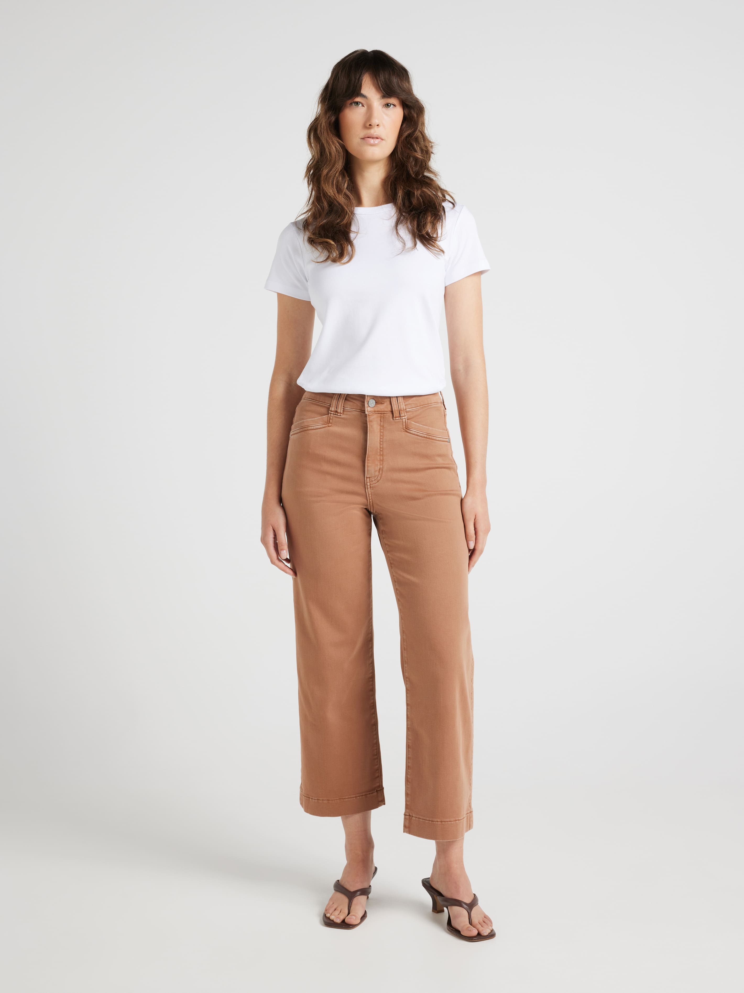 Just Jeans Amaze High Rise Wide Leg Ankle Jeans