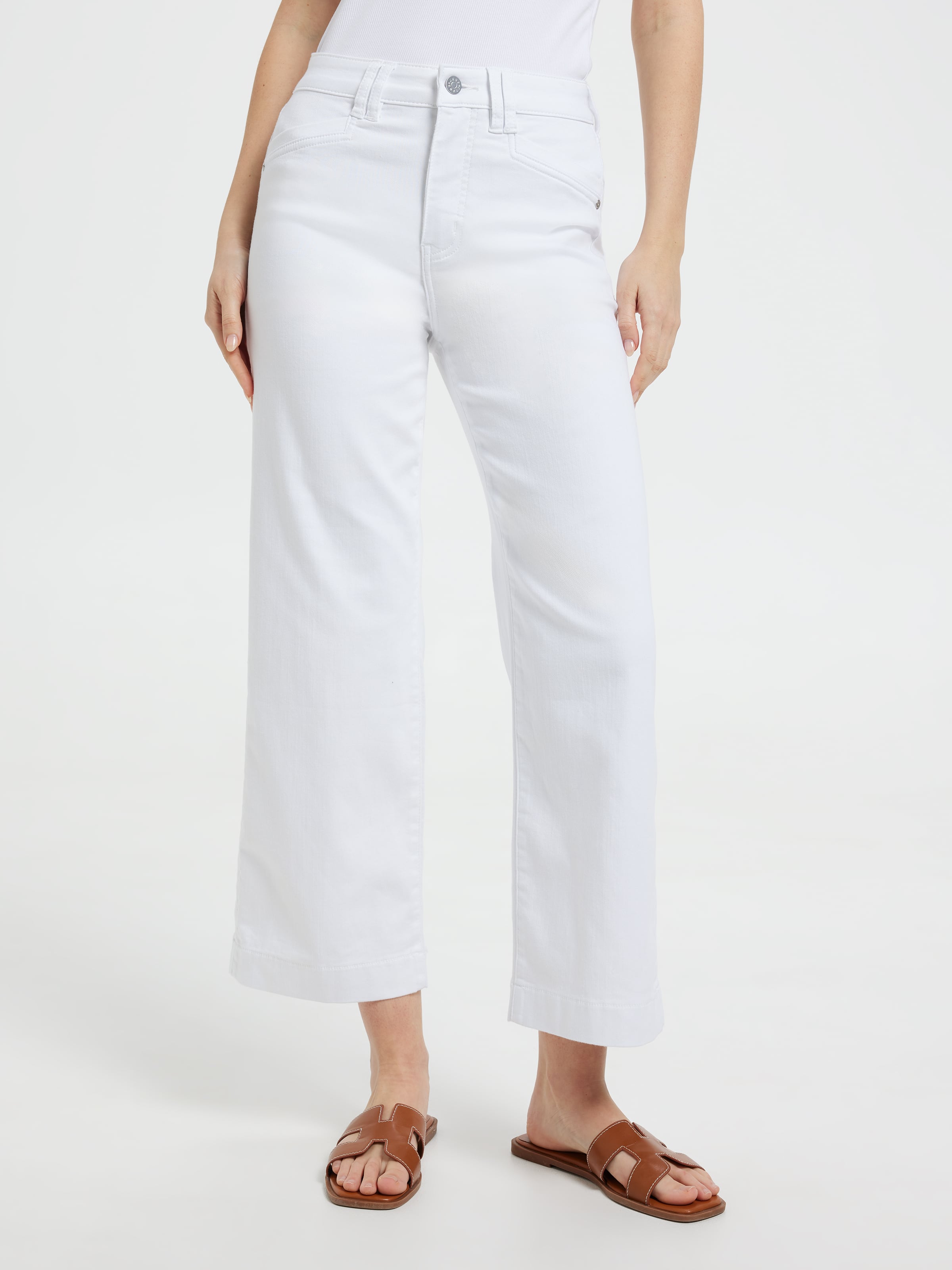 Amaze High Rise Wide Leg Ankle Jean