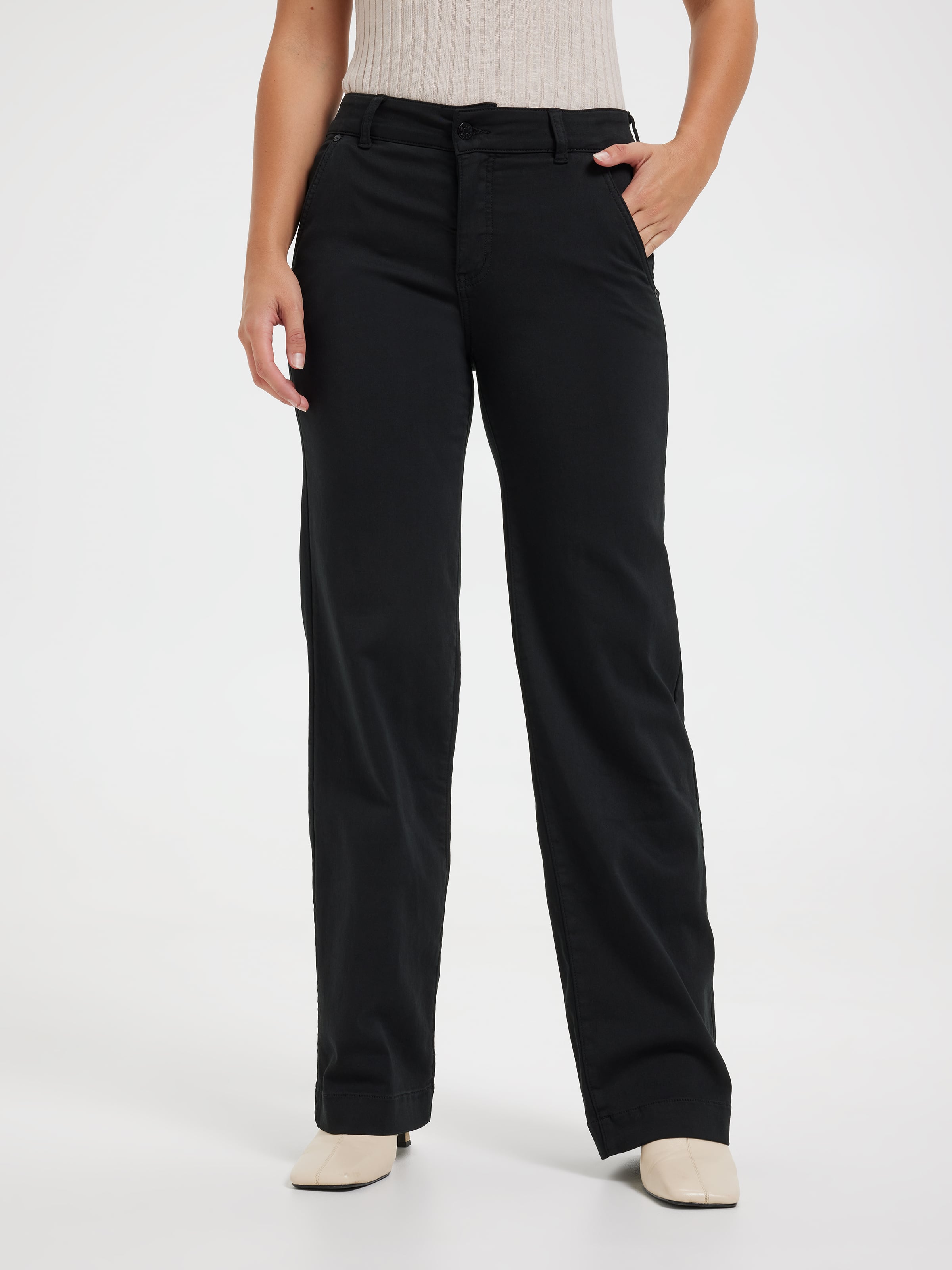 Amaze High Rise Wide Leg Jean